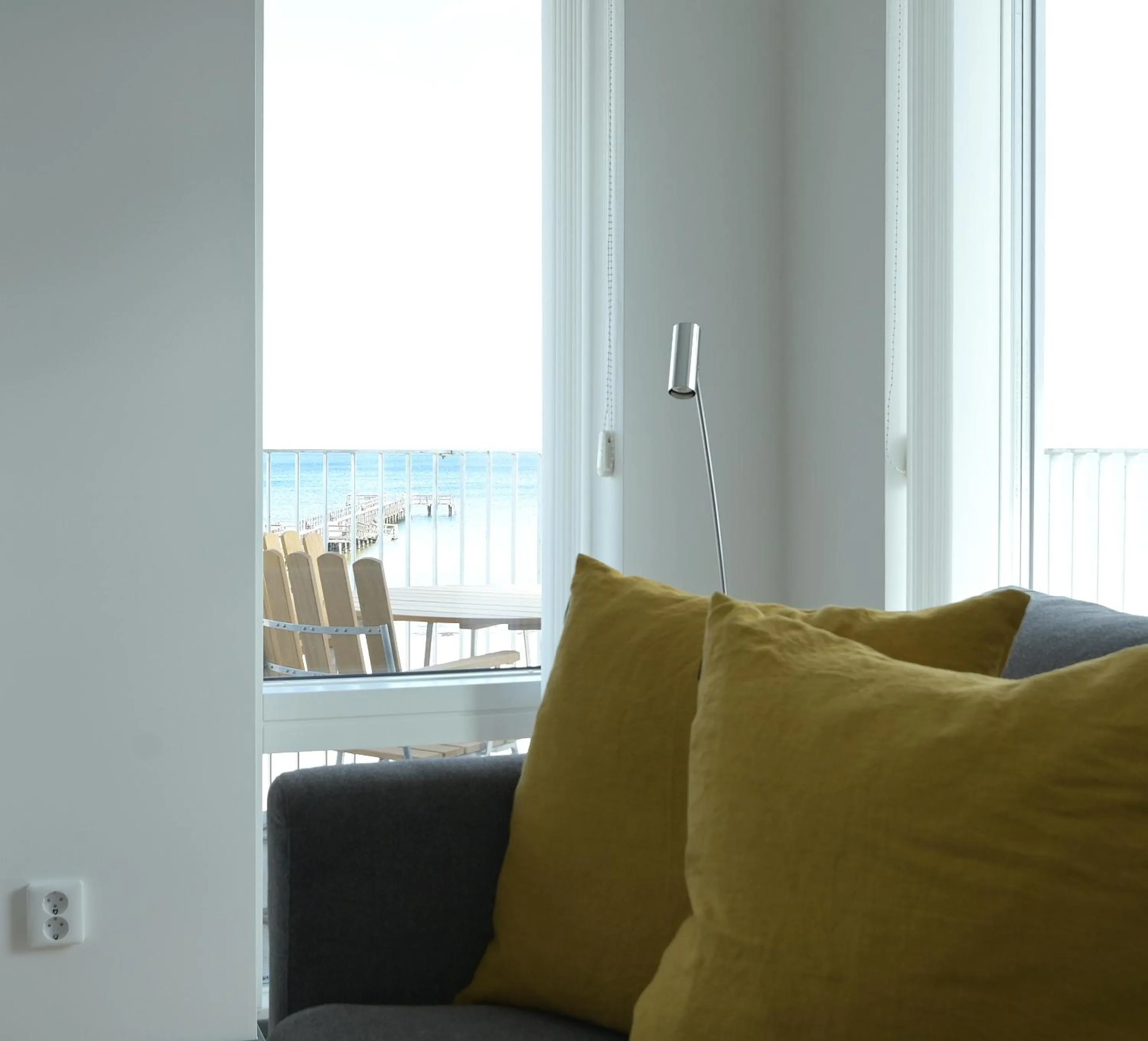 Living room in ÅhusBrygga Apartment Hotel