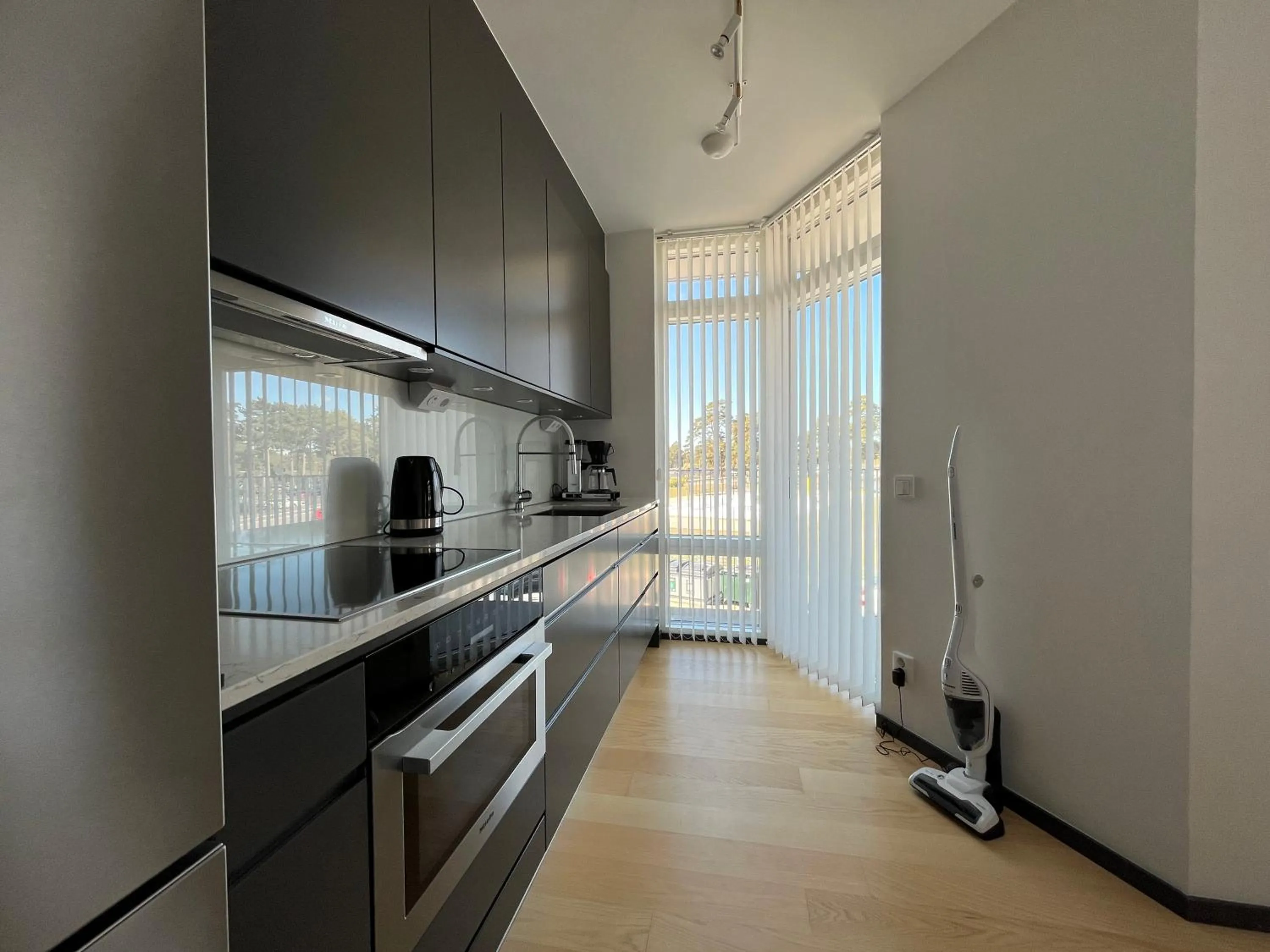 kitchen in ÅhusBrygga Apartment Hotel