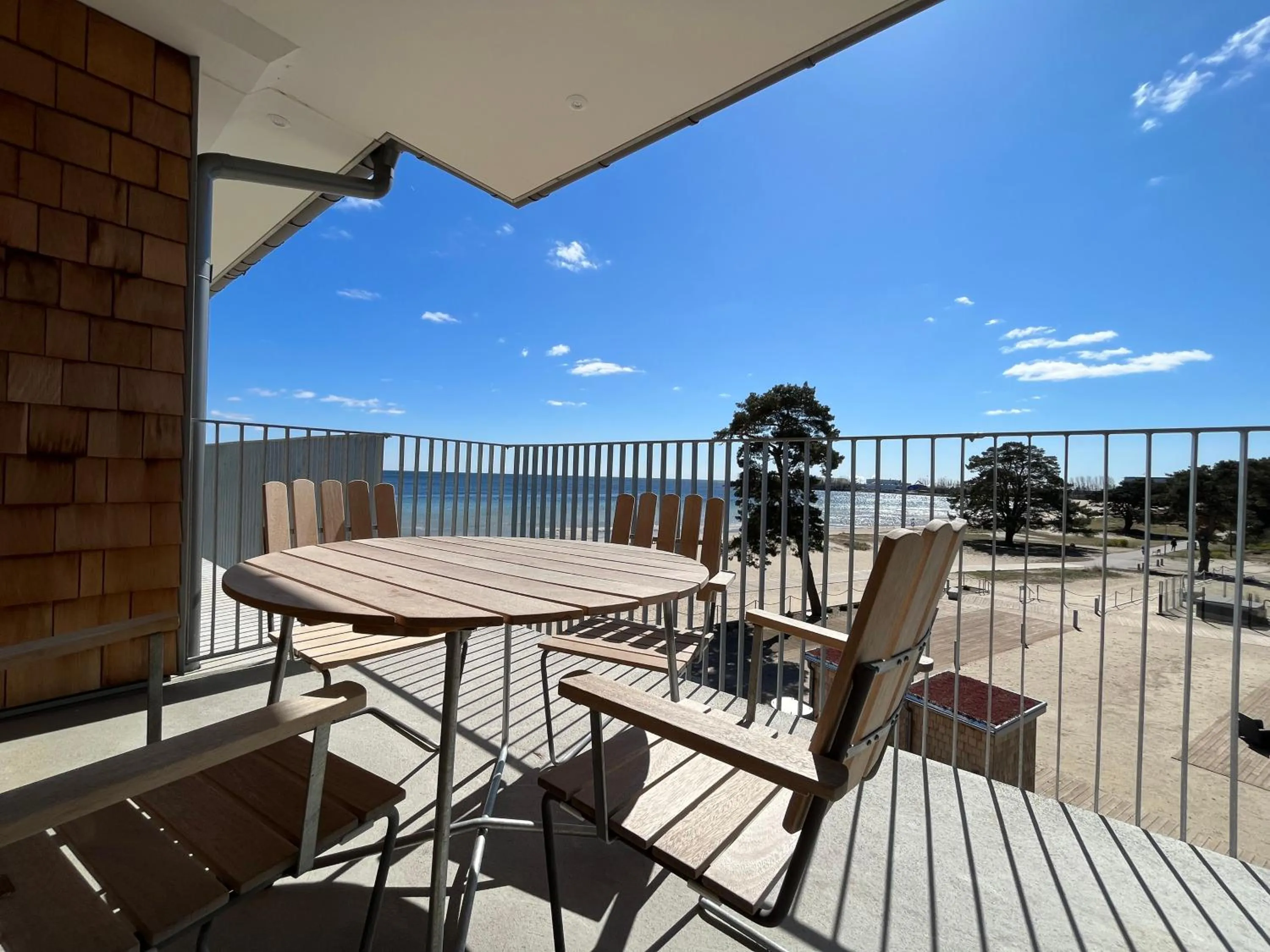 Balcony/Terrace in ÅhusBrygga Apartment Hotel
