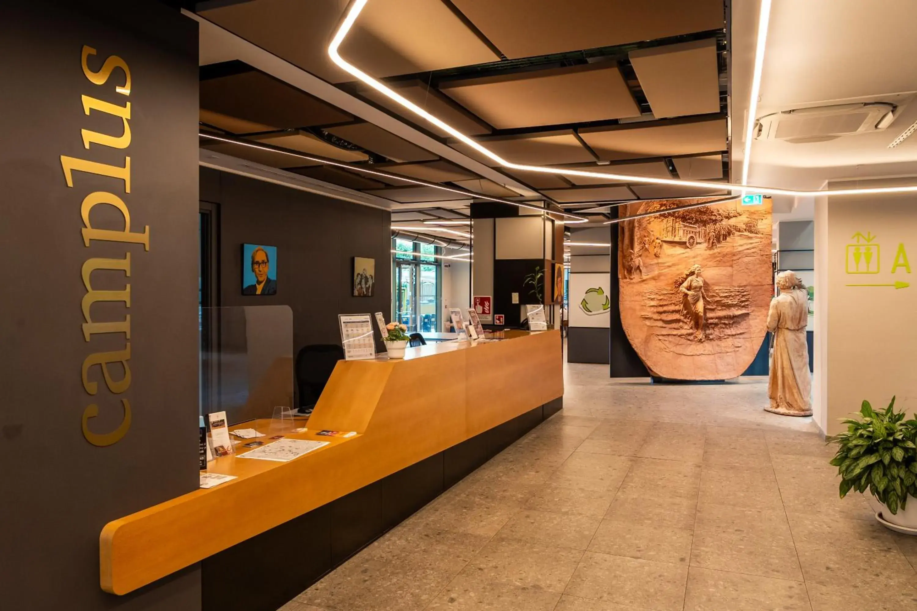 Lobby or reception in Camplus Firenze Fortezza Casa Per Ferie Lobby or reception in Camplus Firenze Fortezza Casa Per Ferie