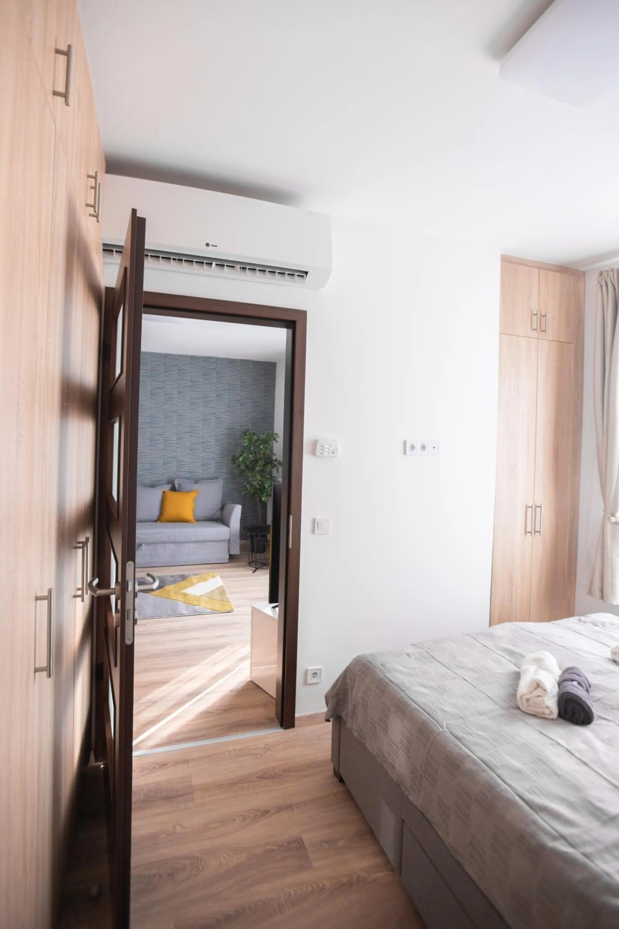 Bed in Elisabeth Downtown Apartments by FirstHost