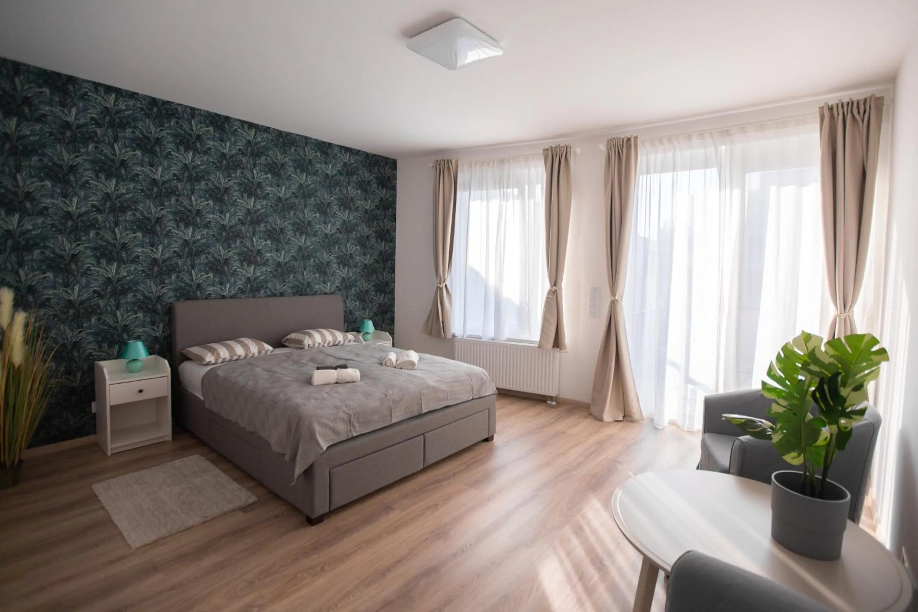 Bed in Elisabeth Downtown Apartments by FirstHost