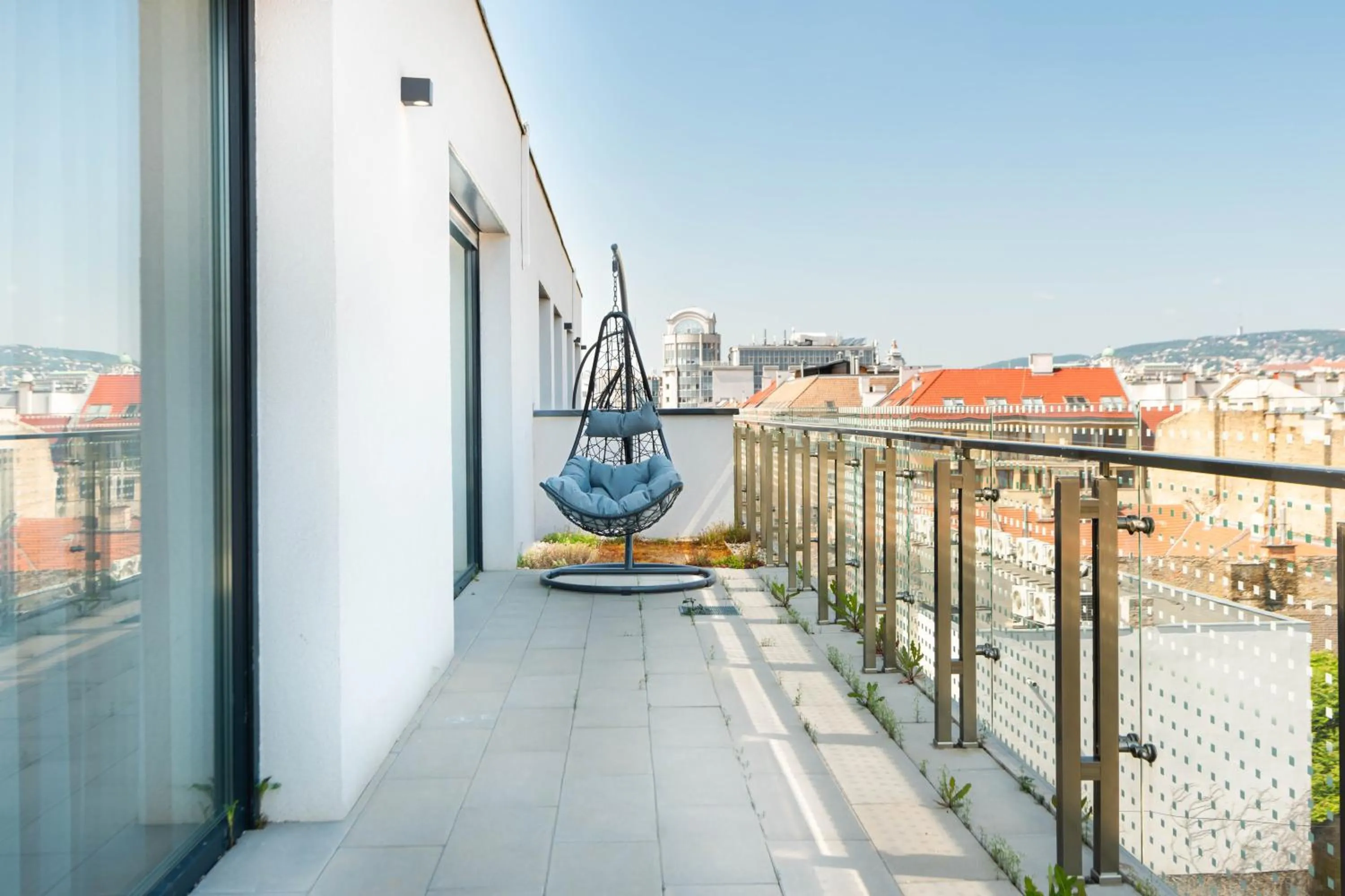 Balcony/Terrace in Elisabeth Downtown Apartments by FirstHost