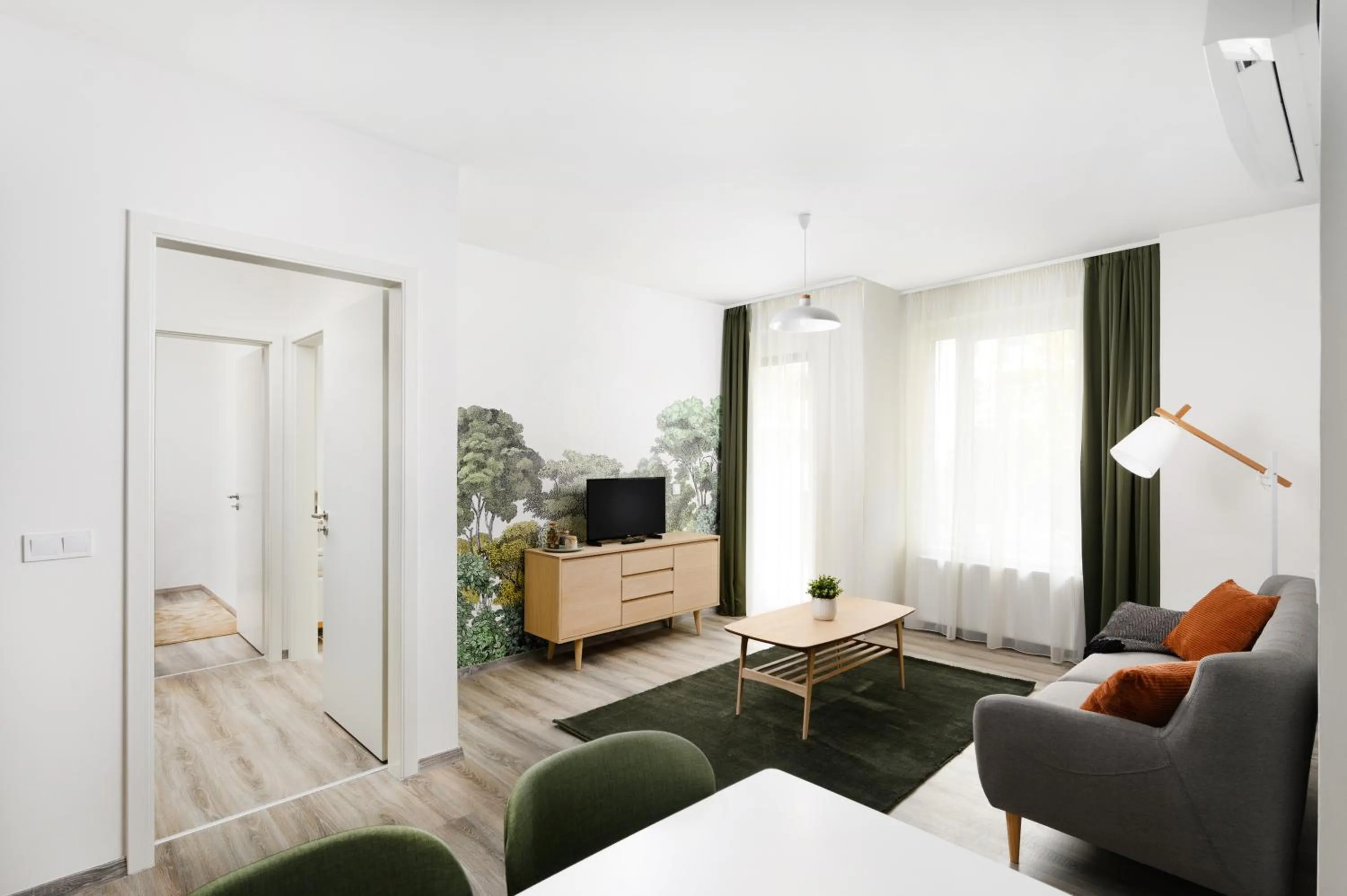 TV and multimedia, Bed in Elisabeth Downtown Apartments by FirstHost