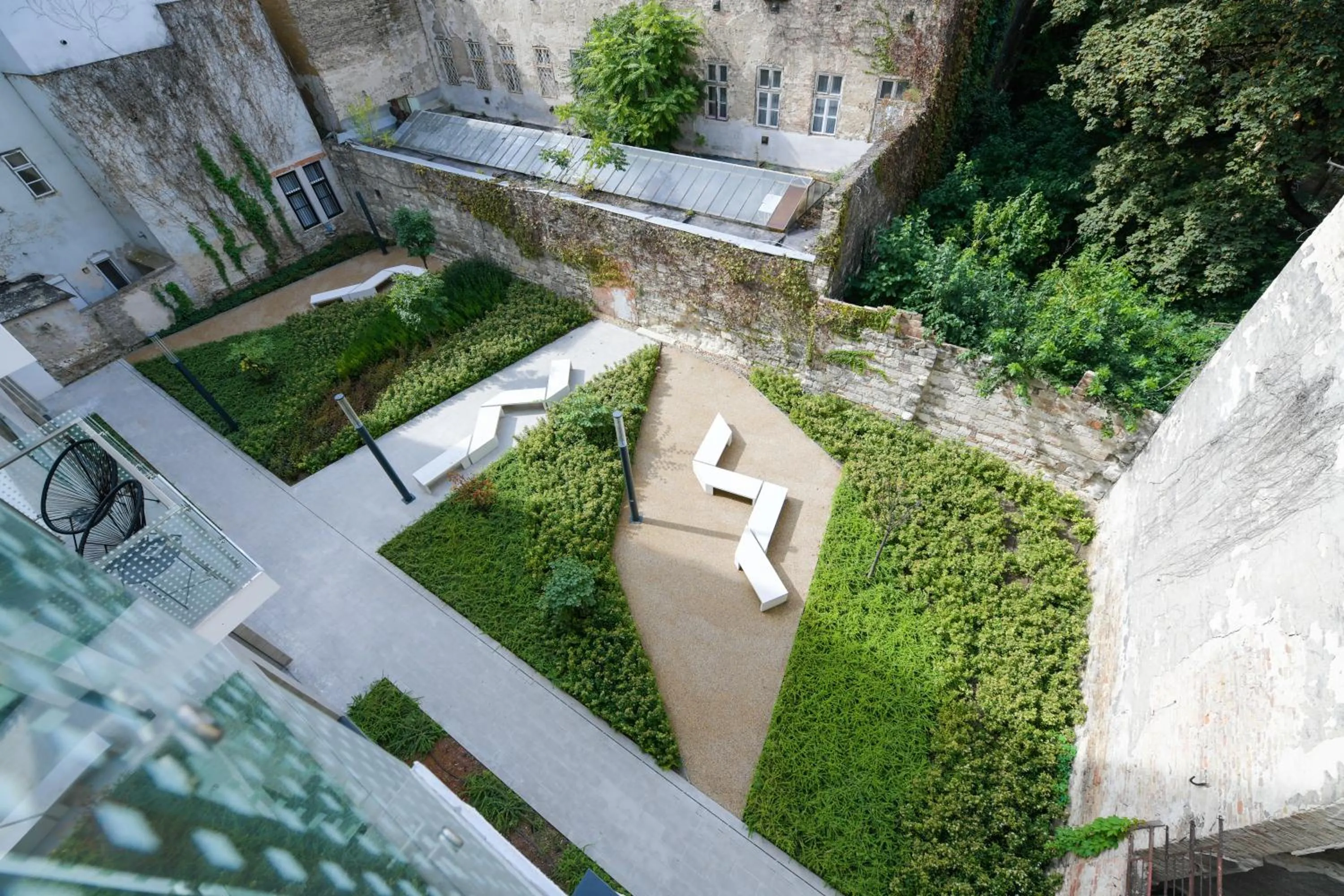 Garden in Elisabeth Downtown Apartments by FirstHost