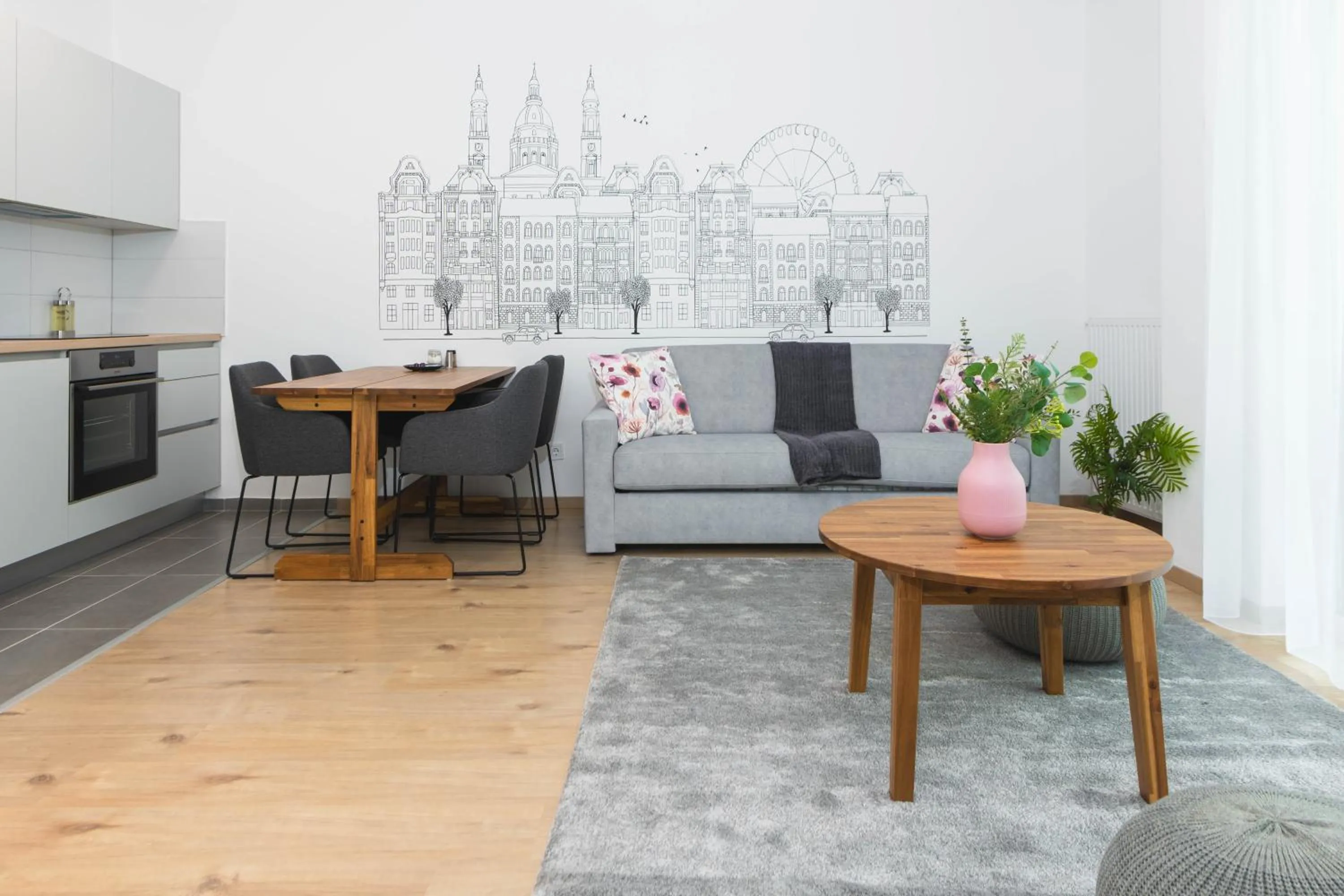 Kitchen or kitchenette in Elisabeth Downtown Apartments by FirstHost