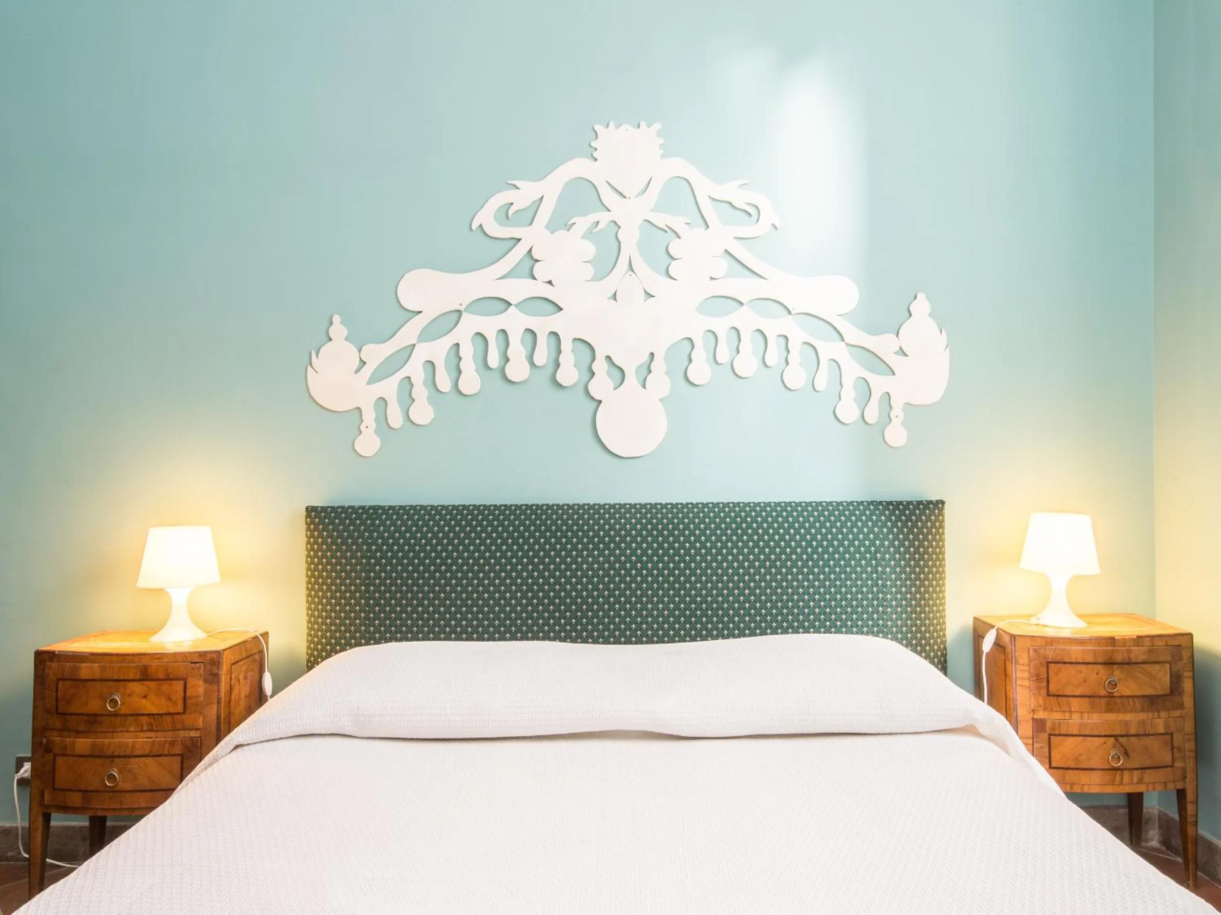 Bed in Campo de Fiori Luxury House