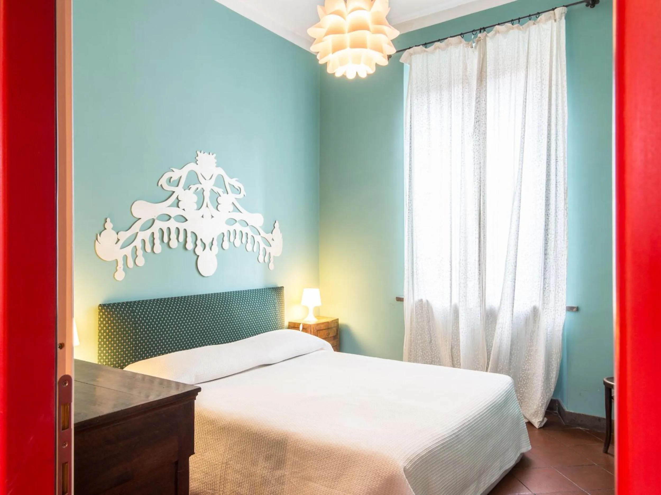 Bed in Campo de Fiori Luxury House