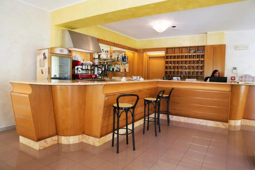 Lobby or reception in Hotel Parthenius Cirella di Diamante