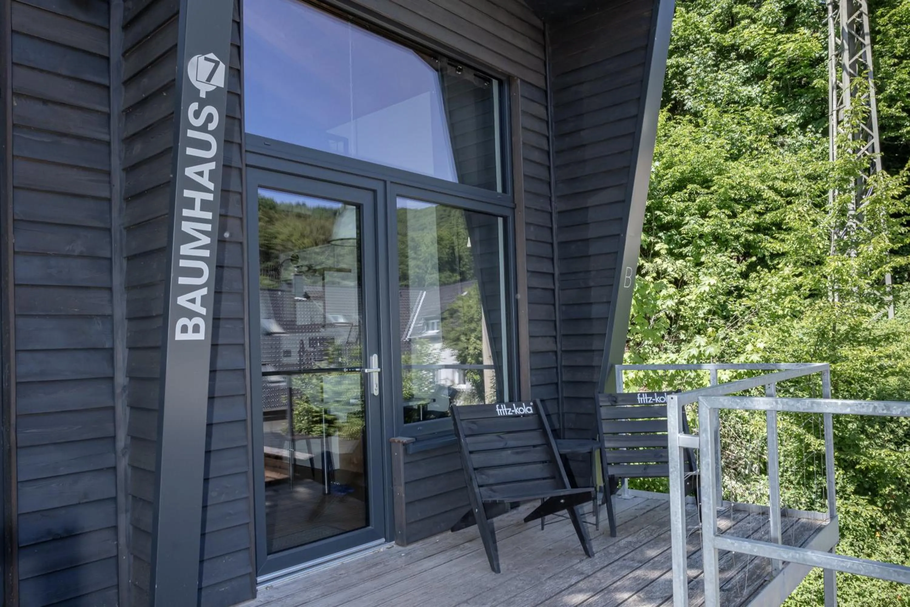 Balcony/Terrace in Saarschleifenlodge