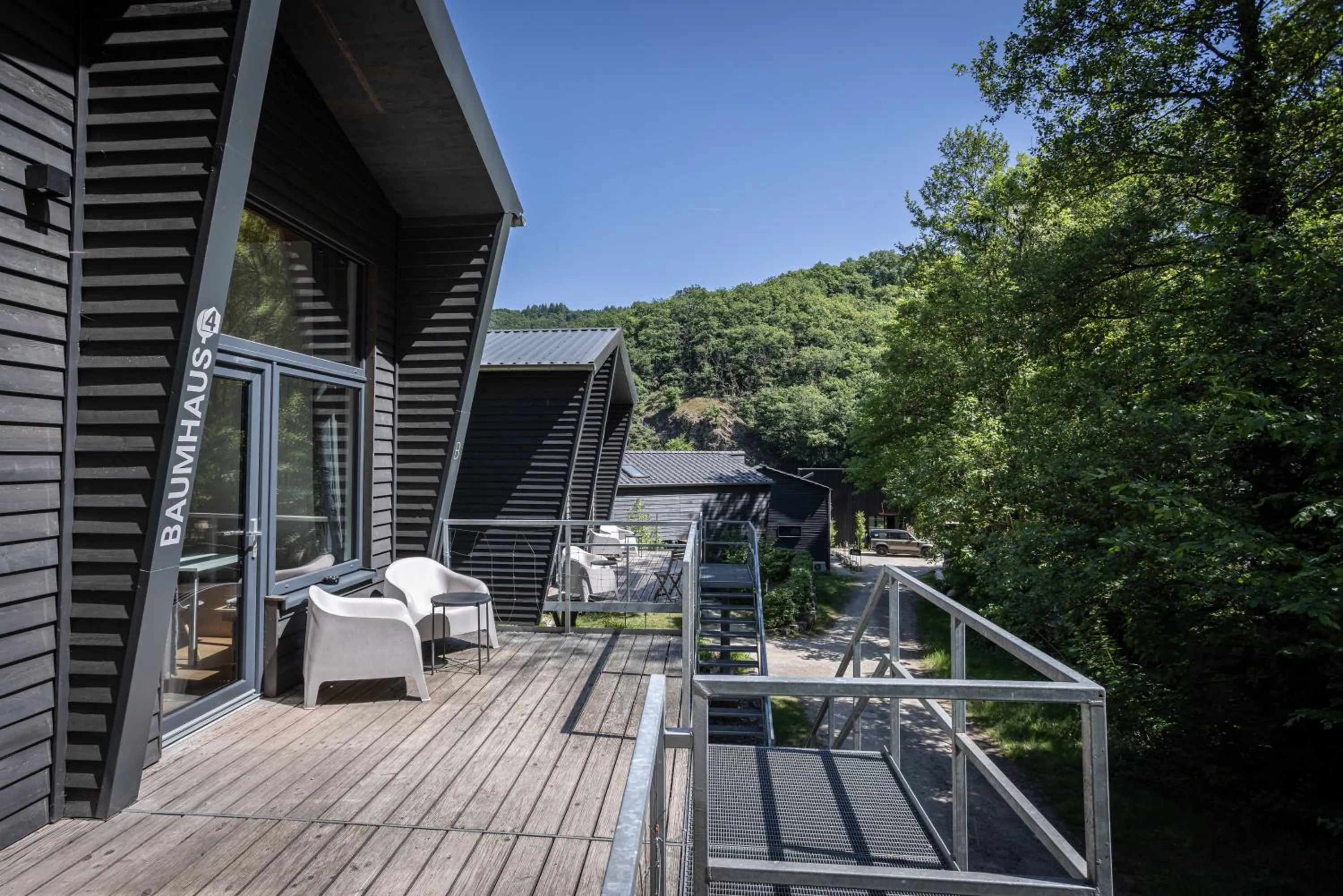 Balcony/Terrace in Saarschleifenlodge