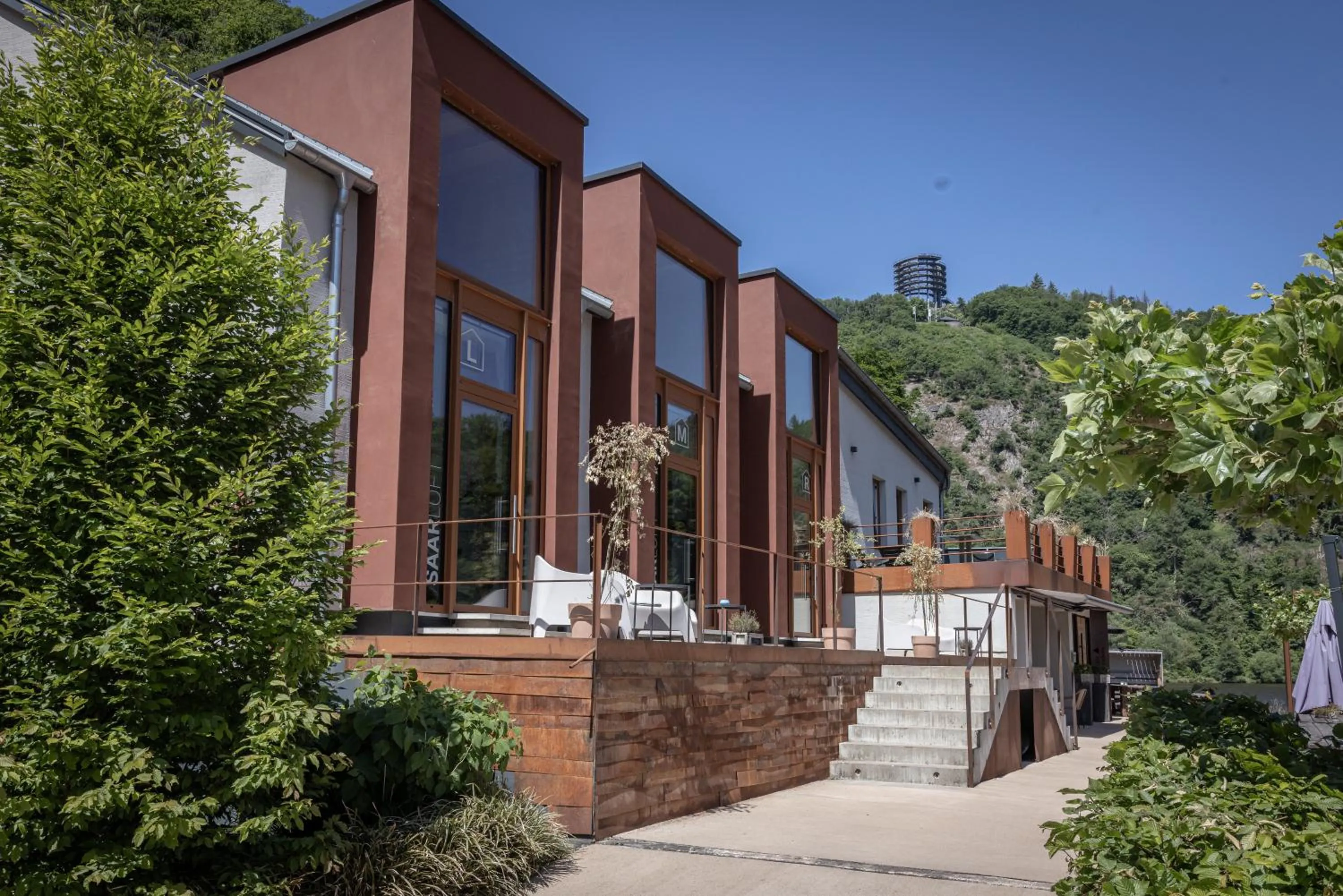 Balcony/Terrace in Saarschleifenlodge