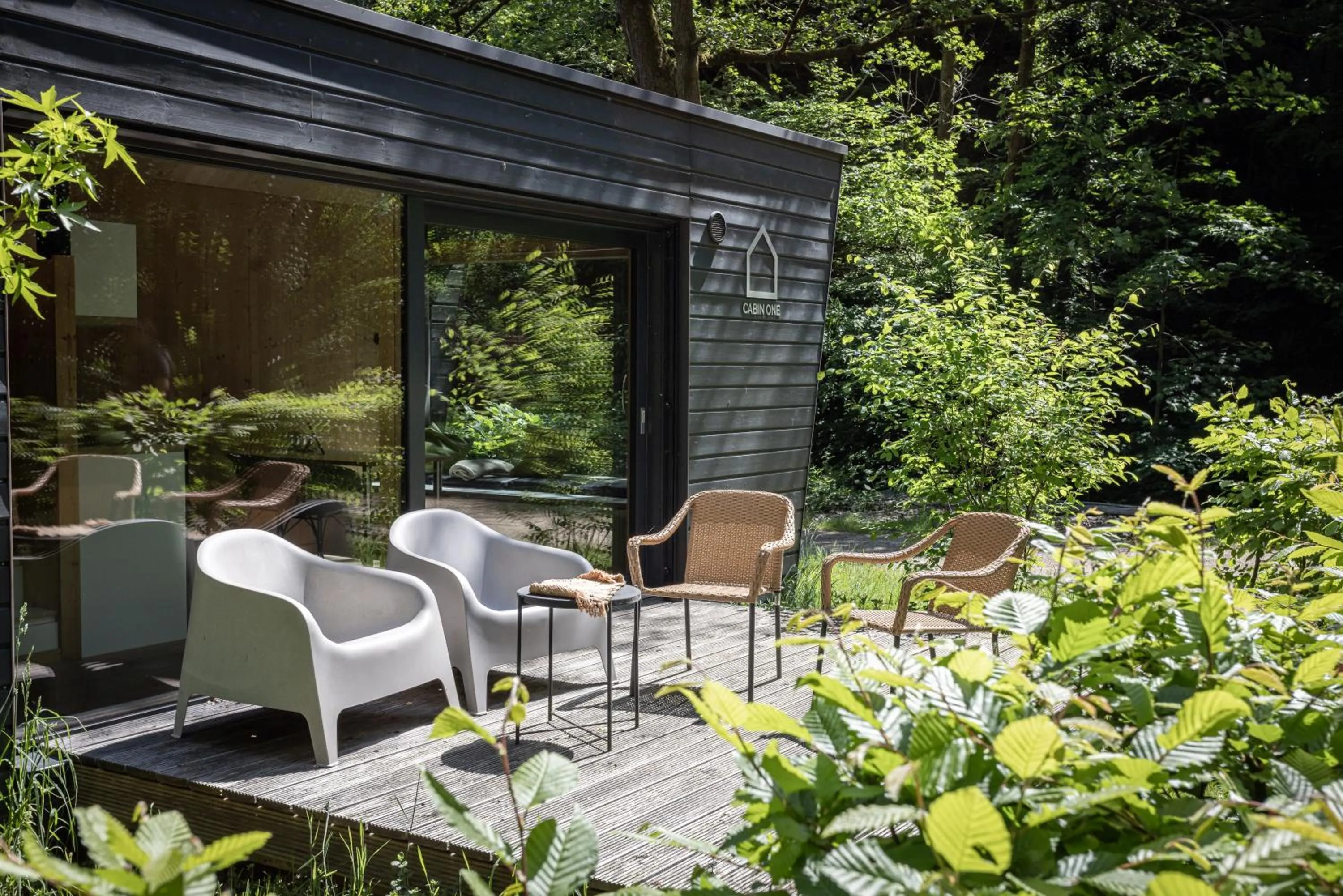 Balcony/Terrace in Saarschleifenlodge