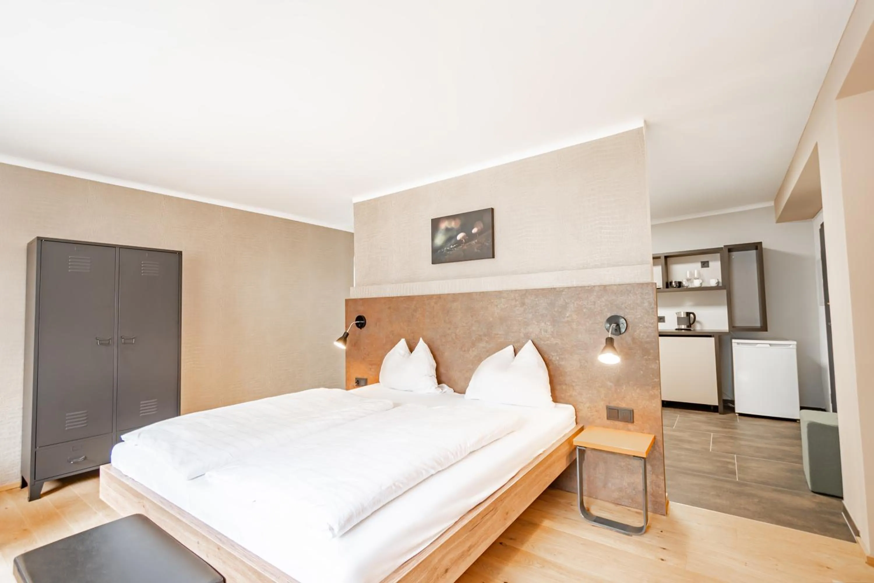 Bed in Saarschleifenlodge