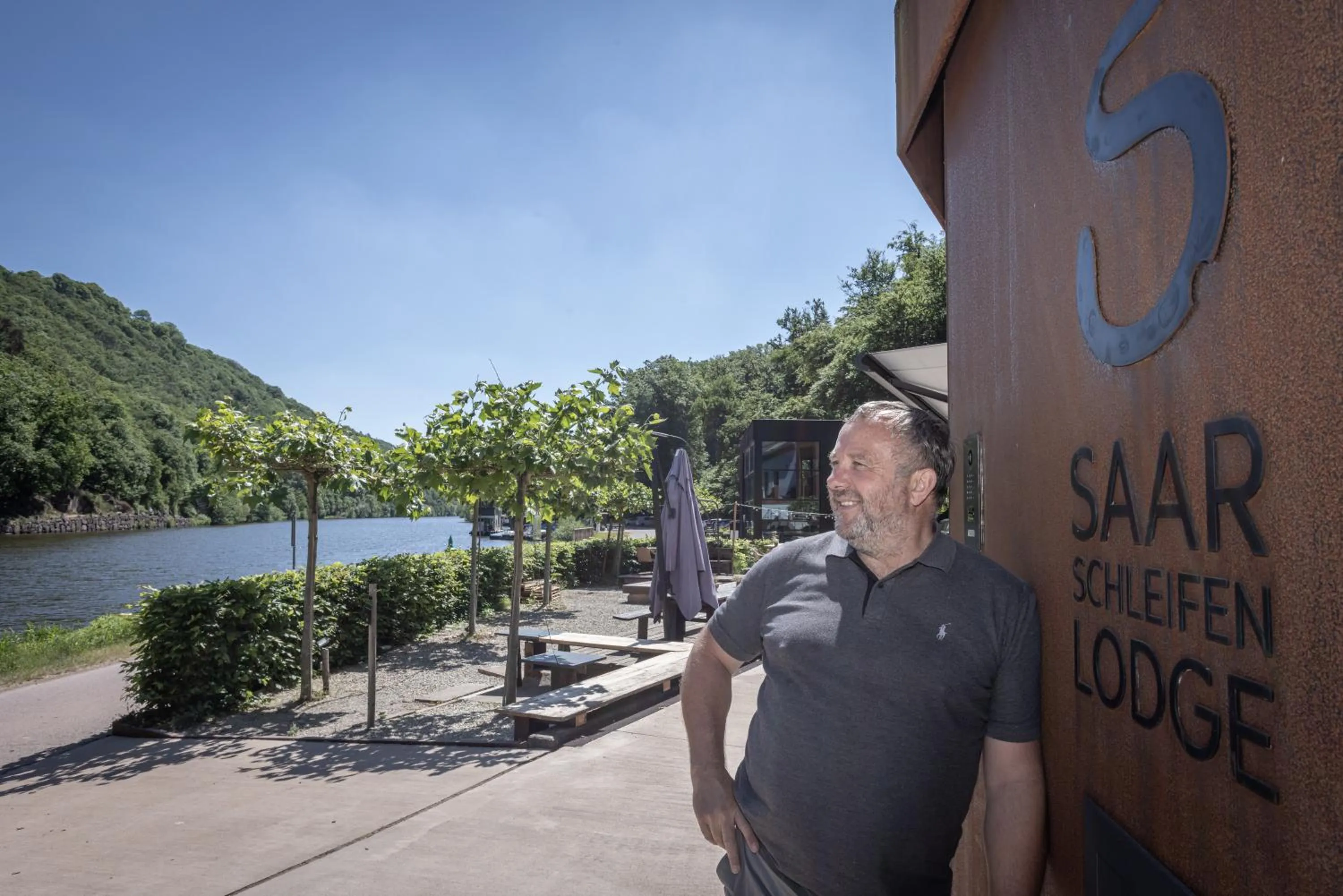 Balcony/Terrace in Saarschleifenlodge