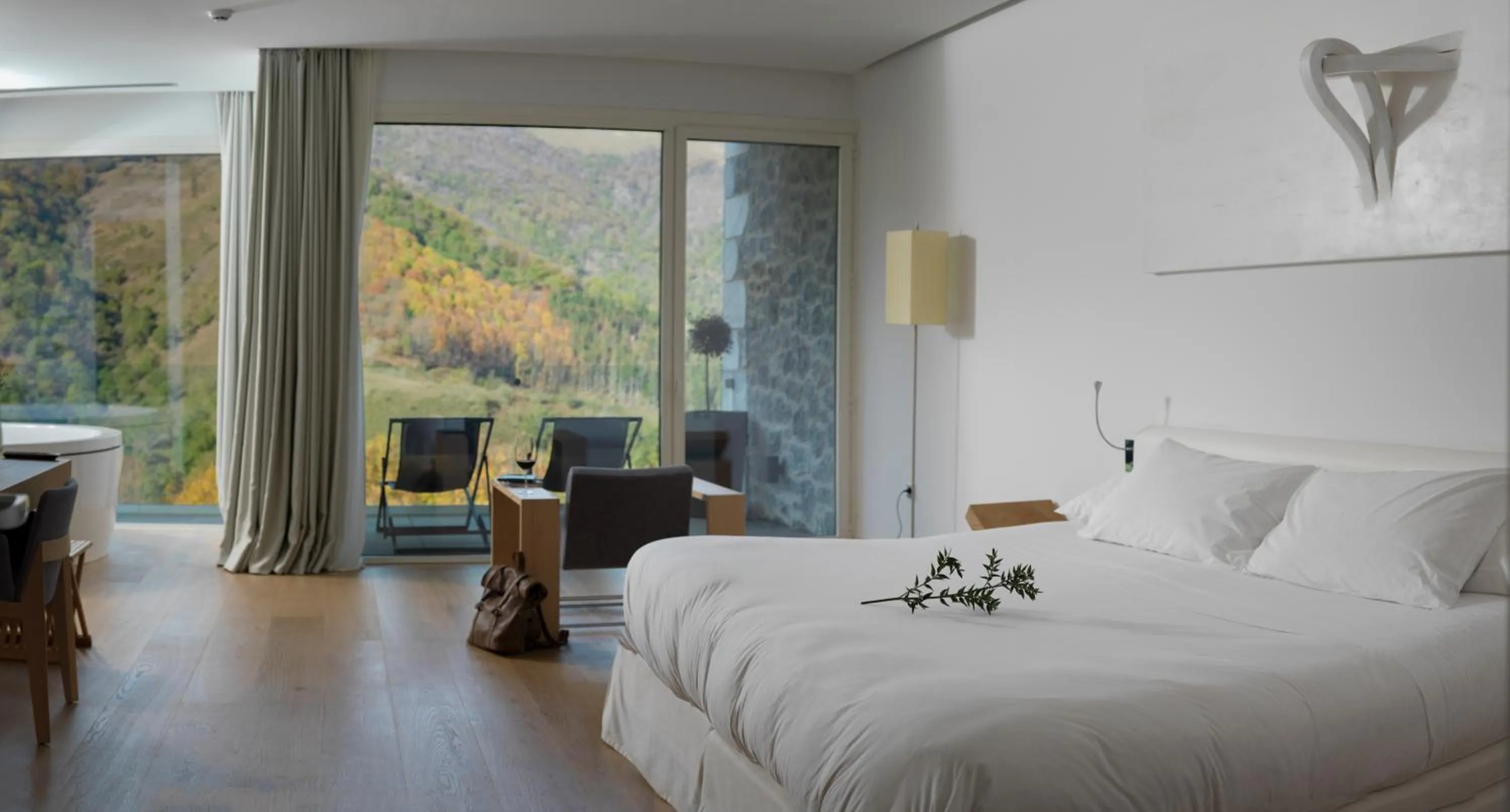 Bed in Arantza Hotela - Boutique Hotel "Adults Only"