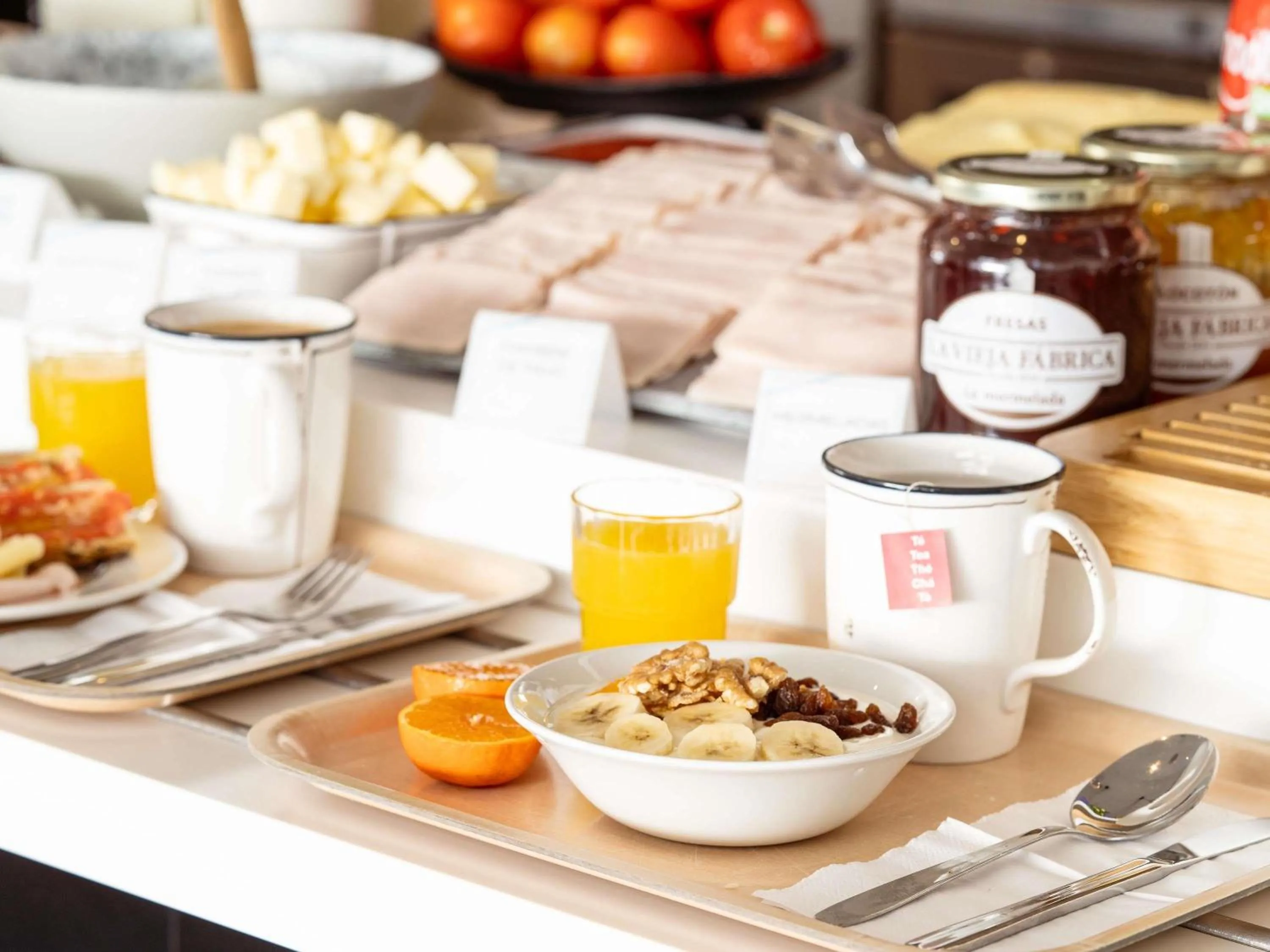 Breakfast in Ibis Budget Madrid Vallecas