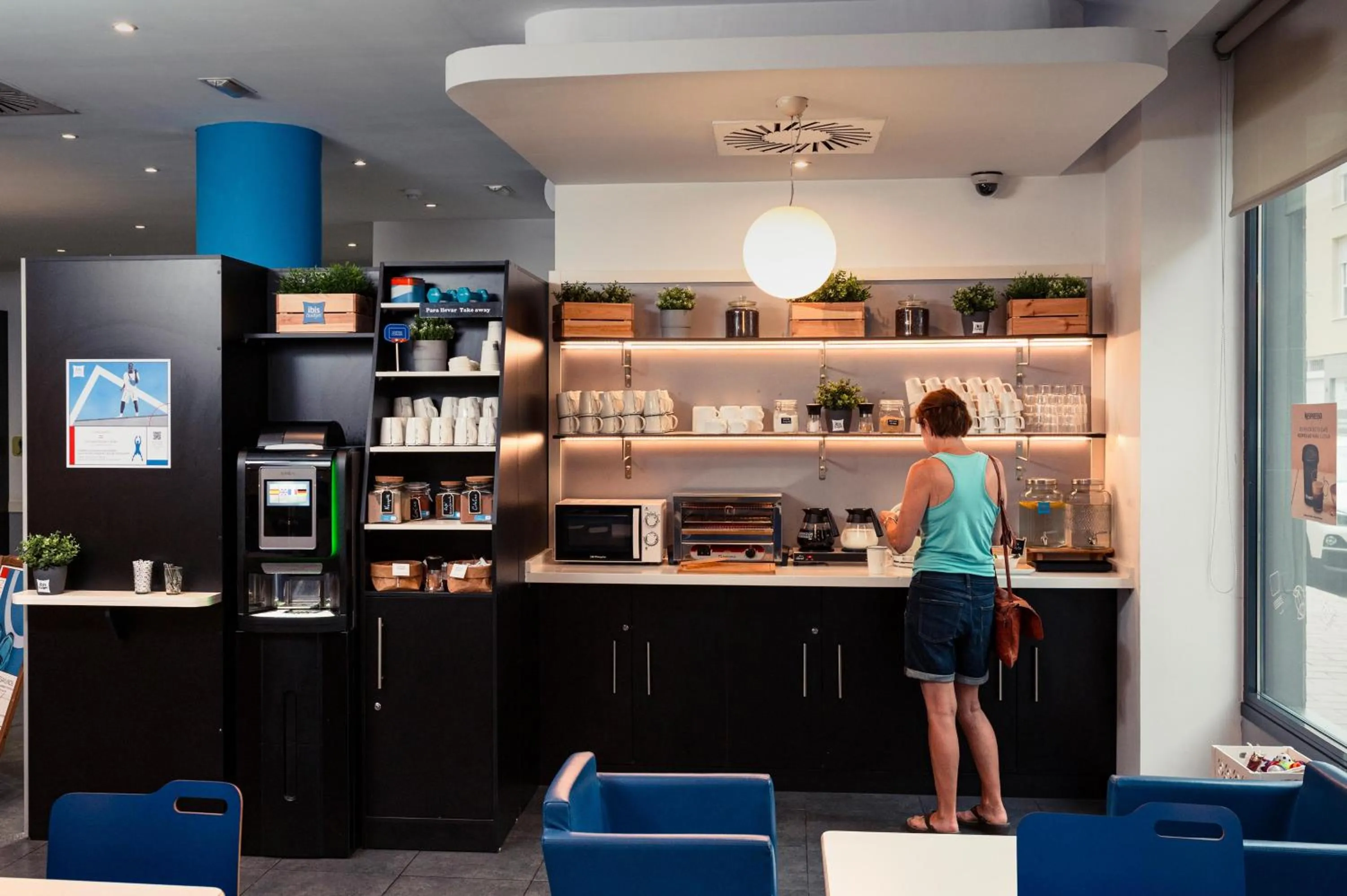 Coffee/tea facilities in Ibis Budget Málaga Centro