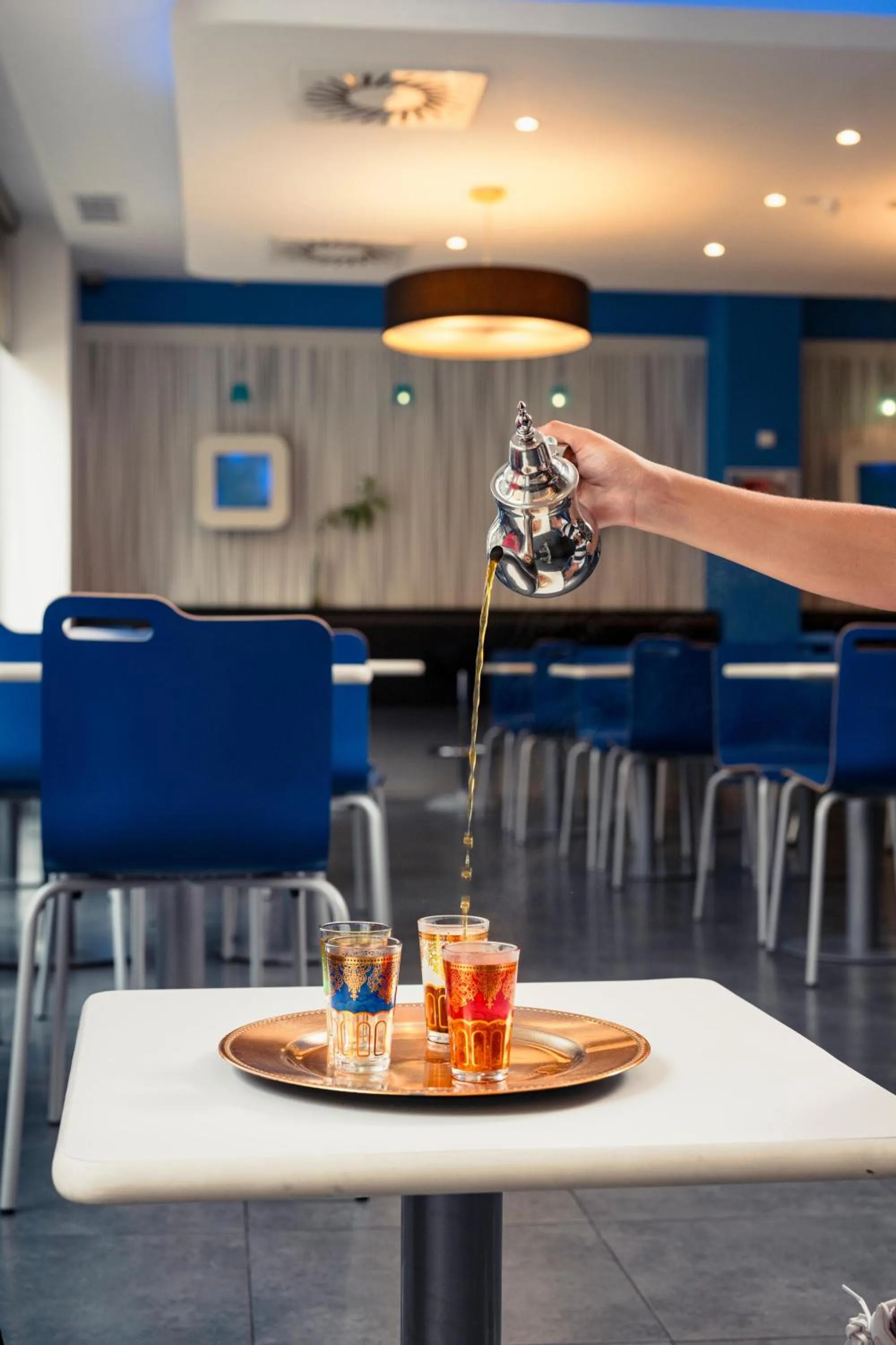 Dining area in Ibis Budget Málaga Centro