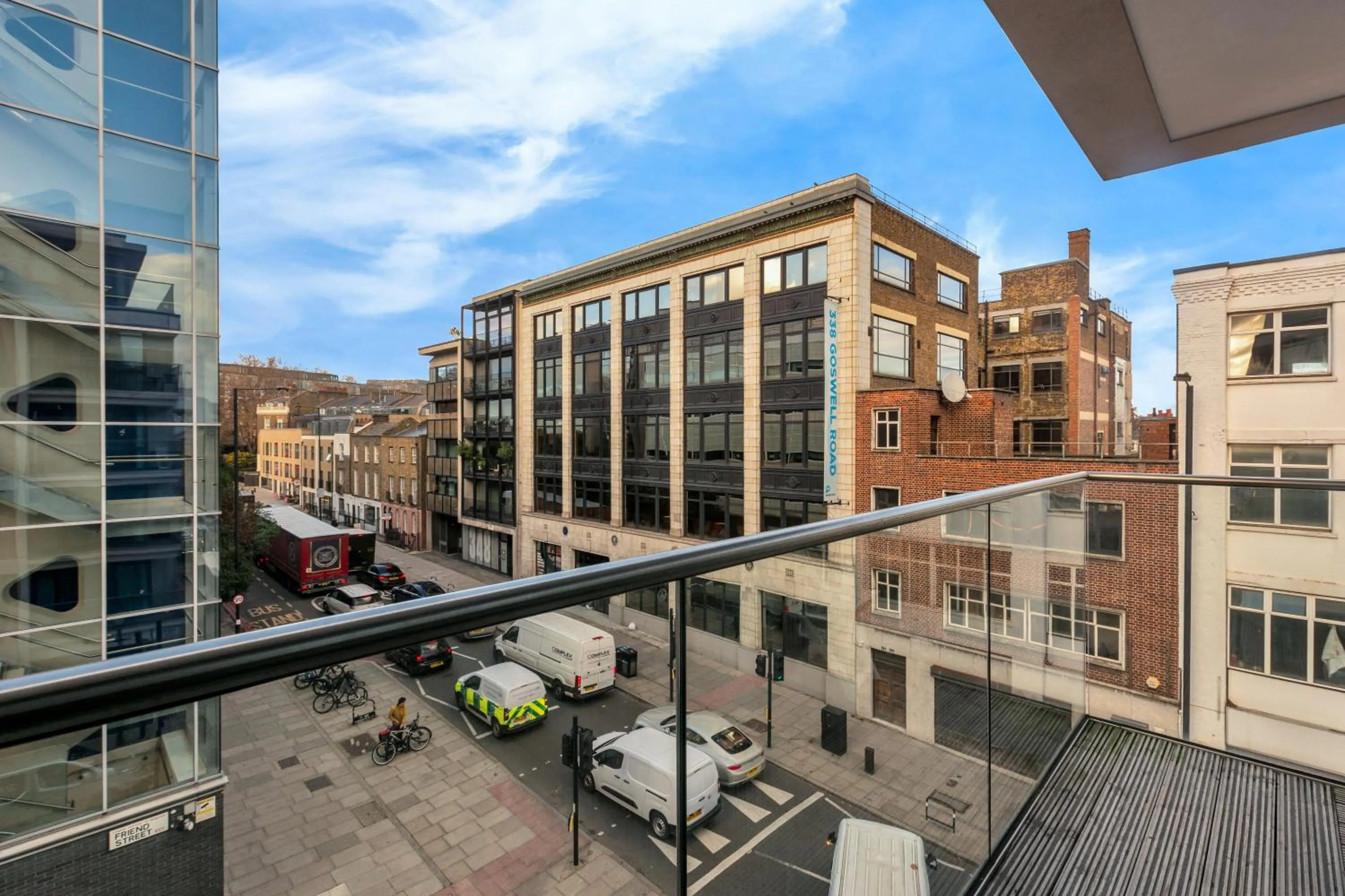 Balcony/Terrace in MySquare Two Bed Serviced Apt in Old Street