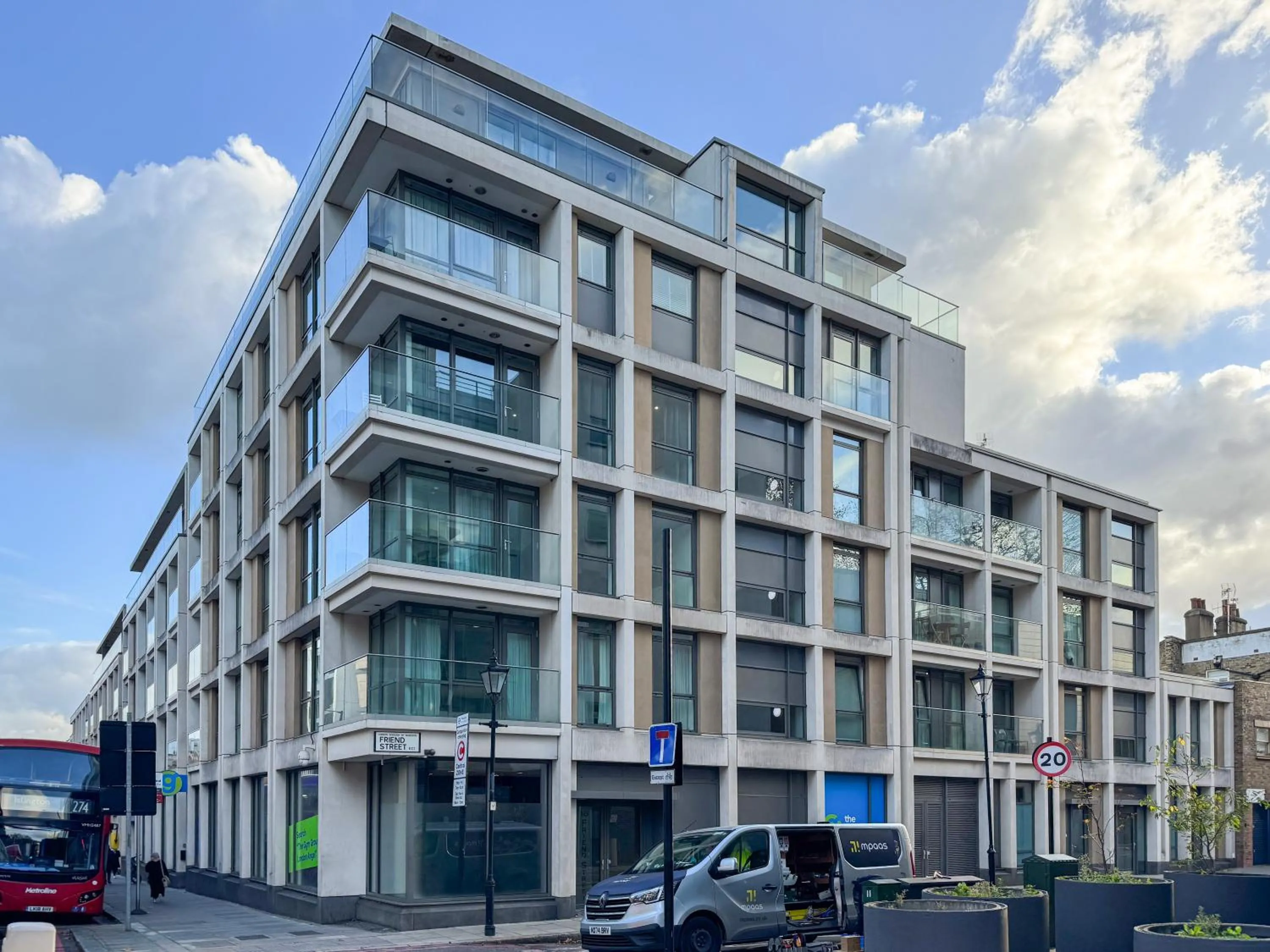 Facade/entrance in MySquare Two Bed Serviced Apt in Old Street