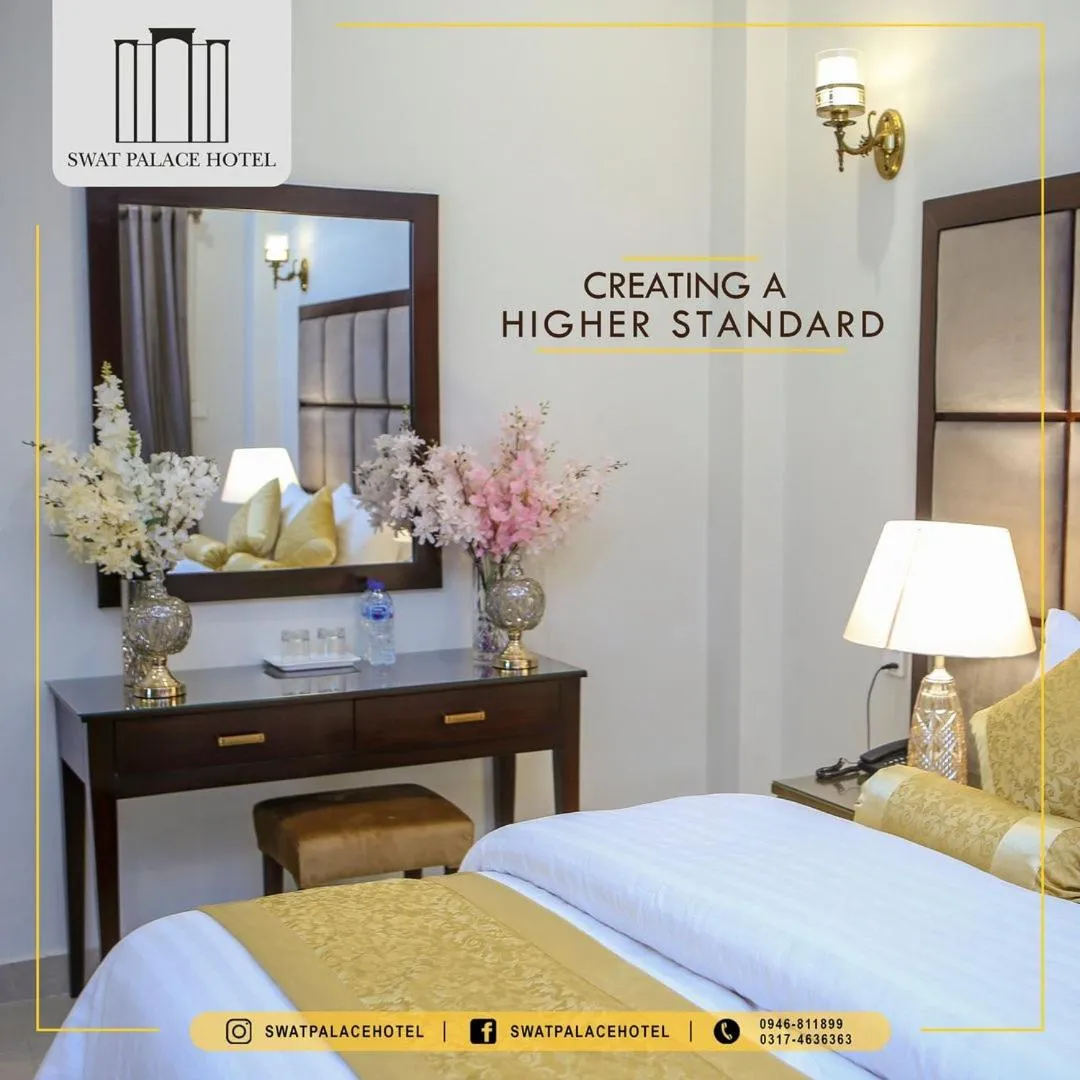 Bed in Swat Palace Hotel By Northin