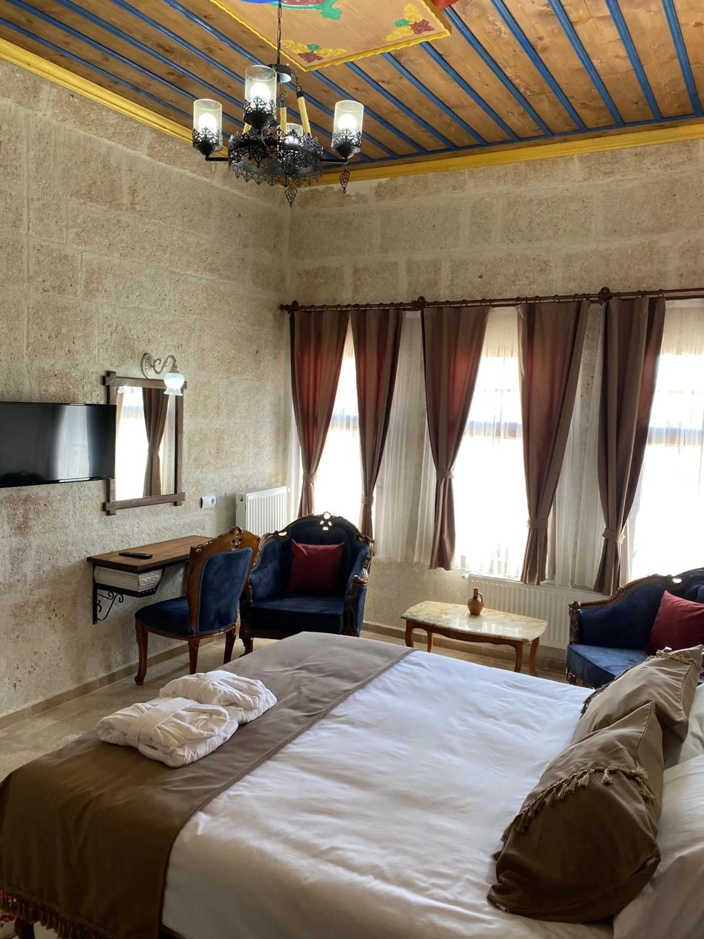 Bed in Zuwinasa House Hotel