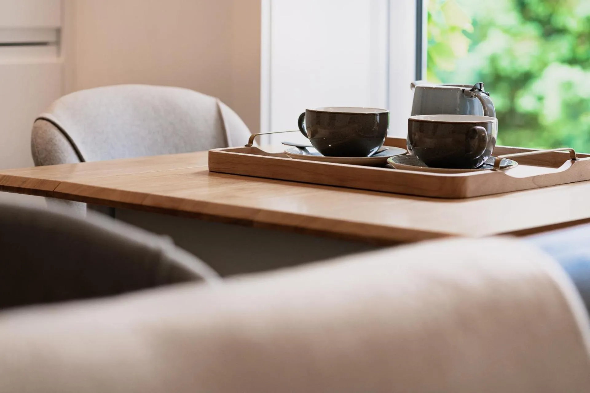 Dining area in South Street Apartments