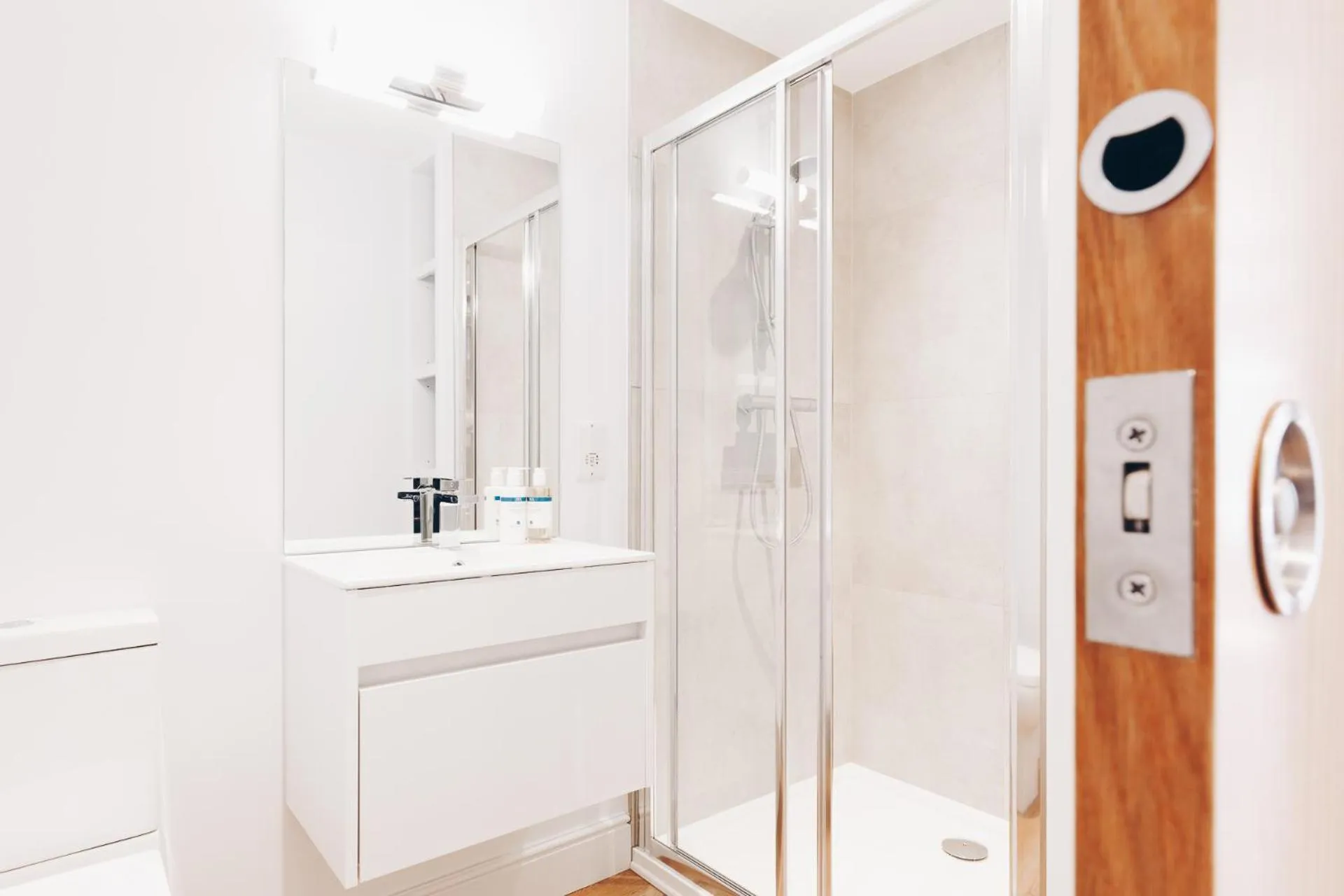 Toilet in South Street Apartments