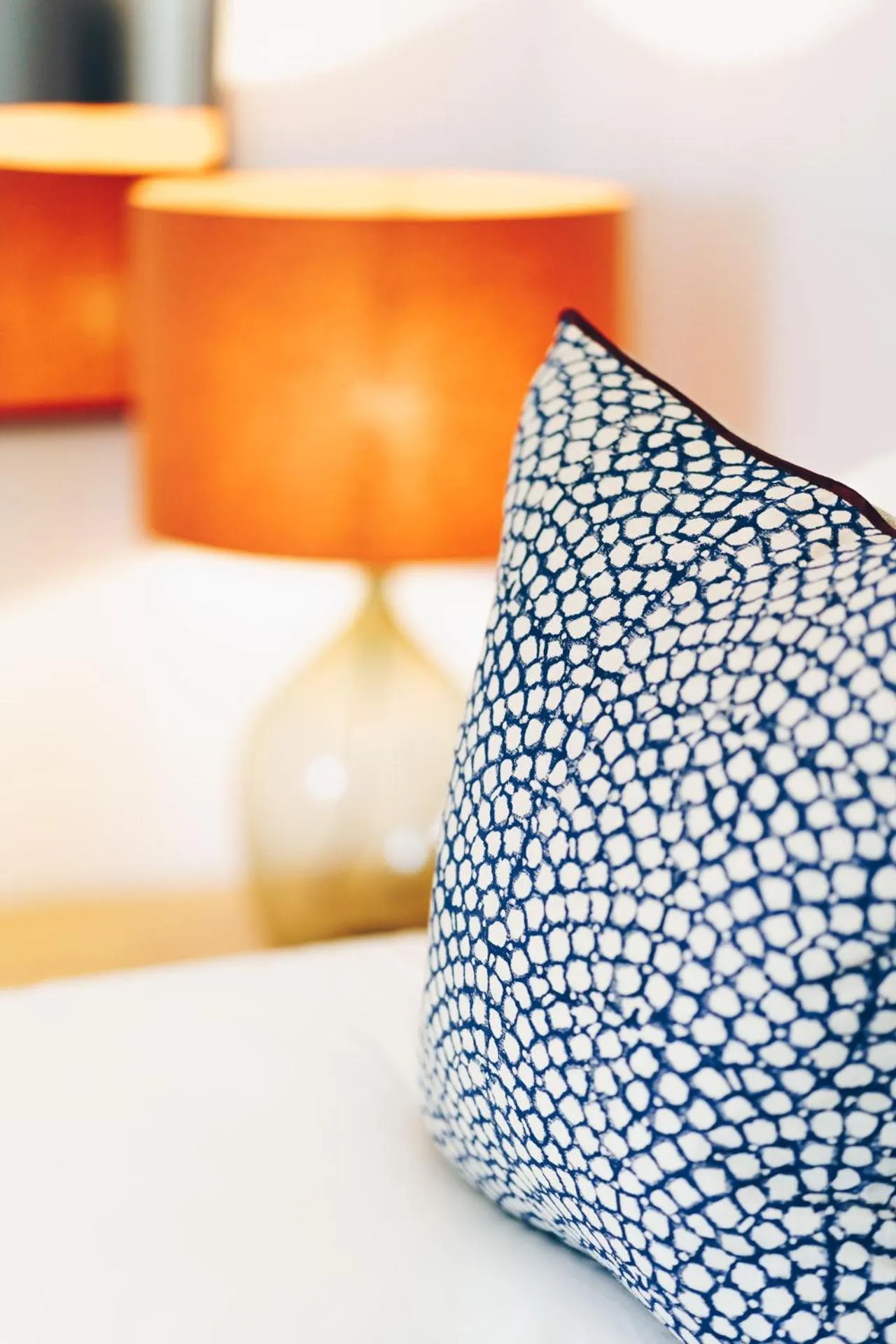 Decorative detail, Bed in South Street Apartments