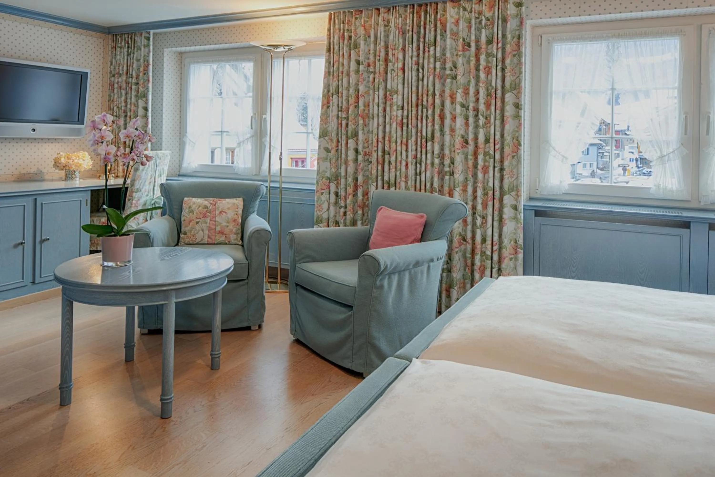 Bedroom, Bed in Hotel Säntis