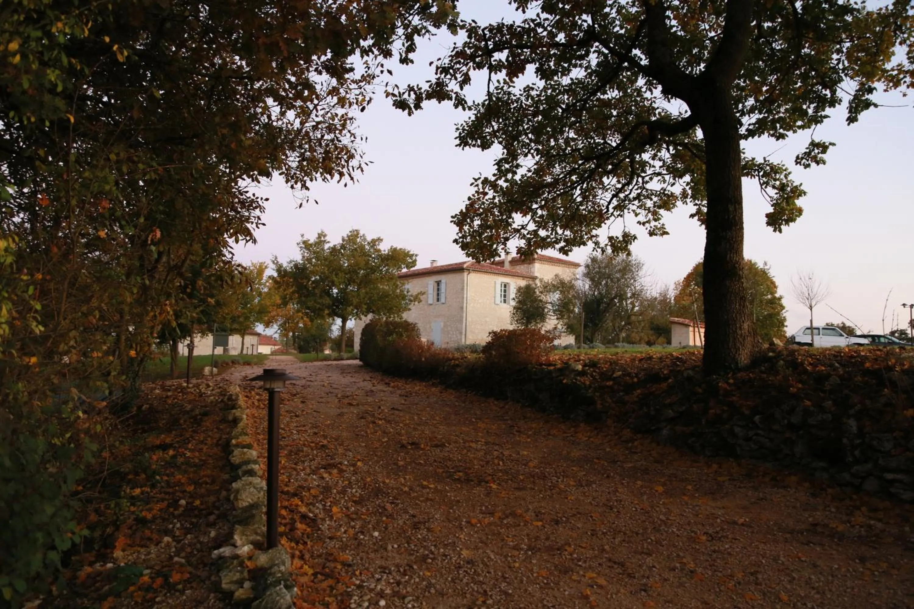 Facade/entrance in Chambres d'hôtes Domaine de Nazère