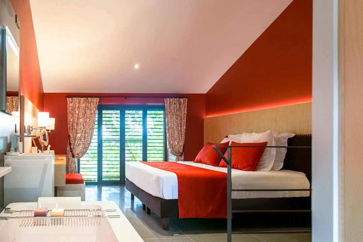 Bed in Chambres d'hôtes Domaine de Nazère