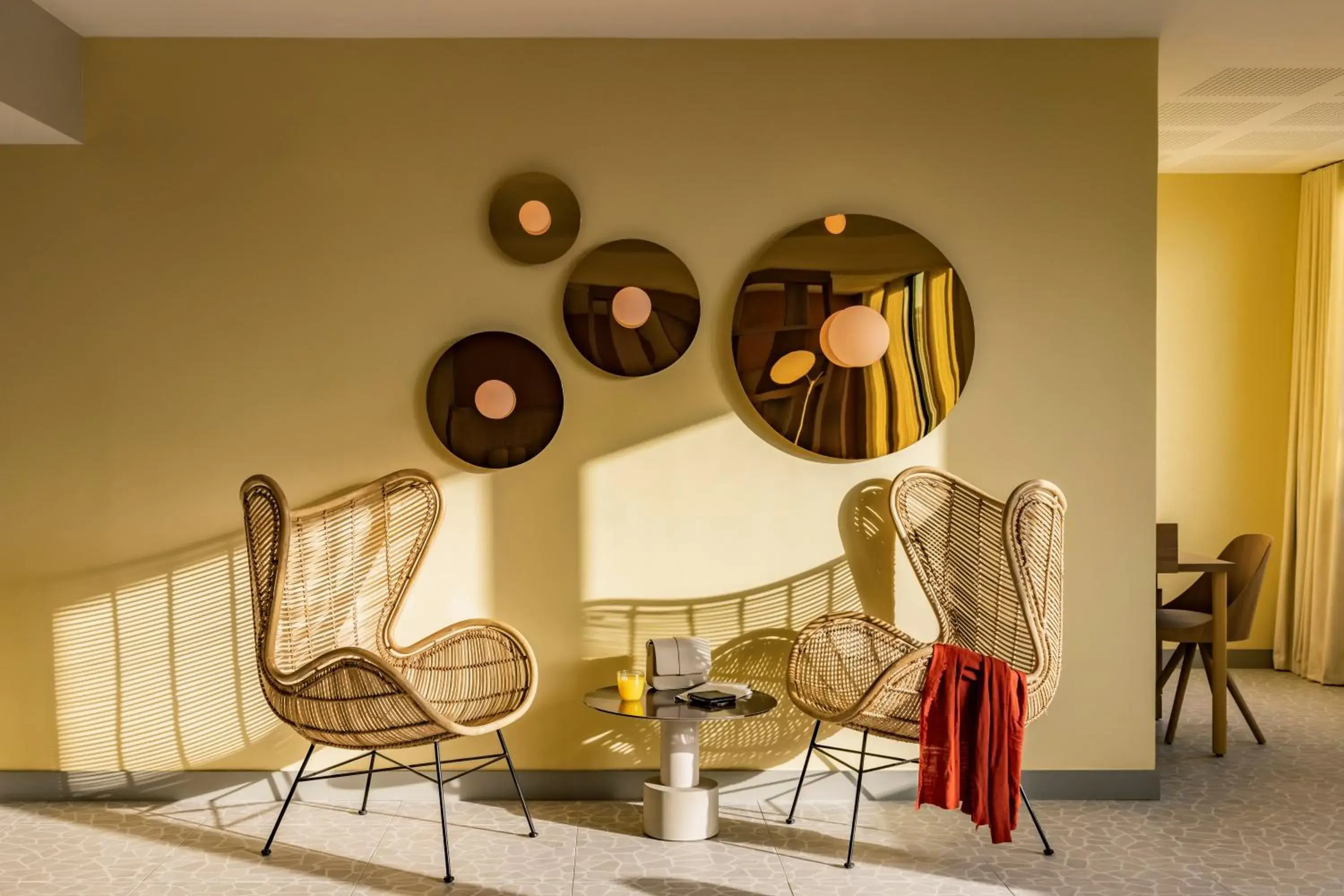 Lobby or reception in OKKO Hotels Nice Aéroport Lobby or reception in OKKO Hotels Nice Aéroport