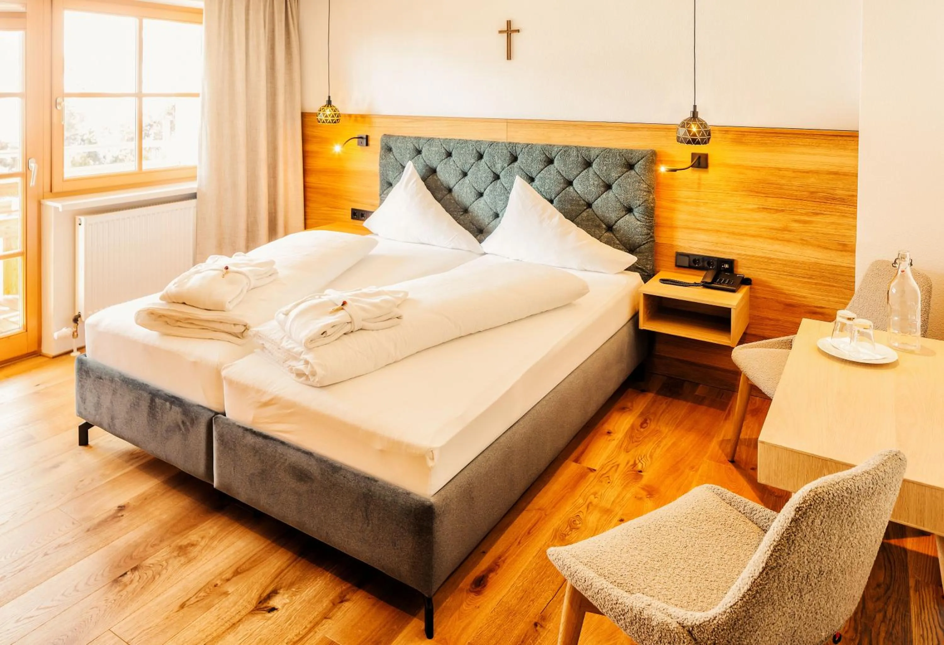 Bedroom, Bed in Natur-Genuss-Hotel Sonnasita