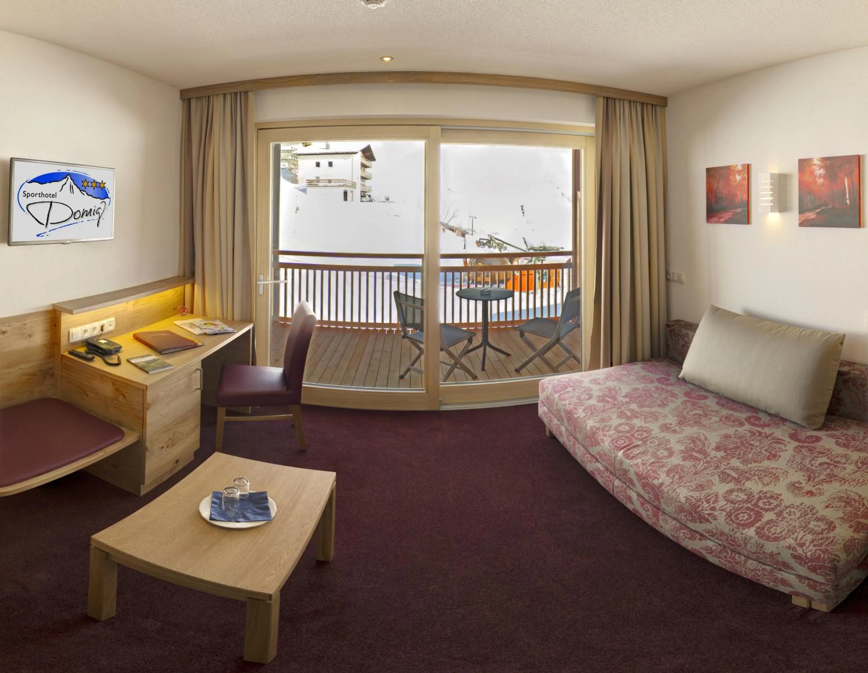 Living room, Bed in Natur-Genuss-Hotel Sonnasita