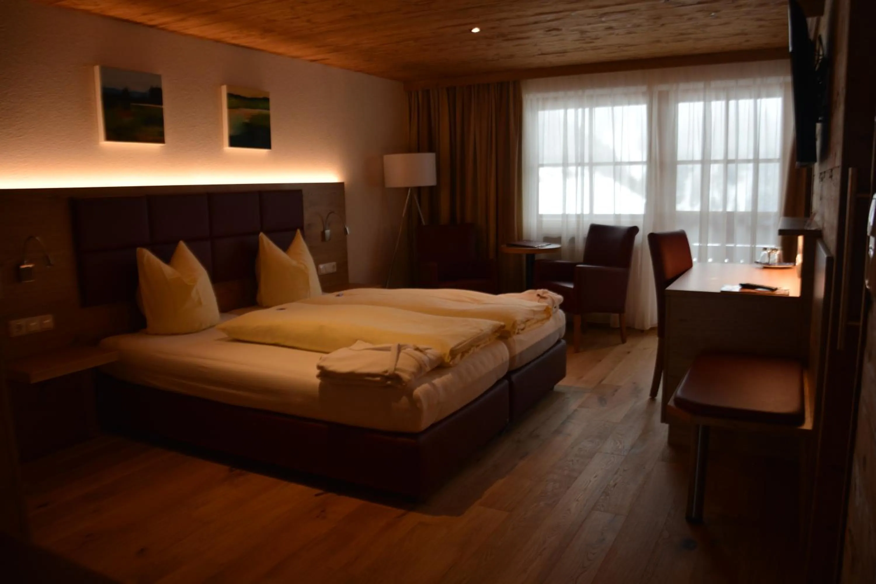 Photo of the whole room, Bed in Natur-Genuss-Hotel Sonnasita