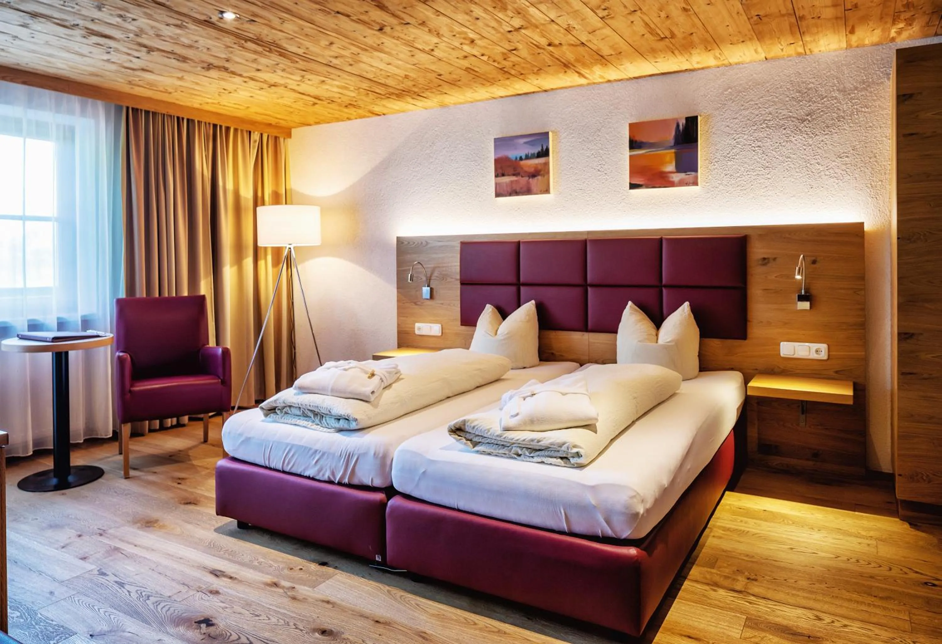 Photo of the whole room, Bed in Natur-Genuss-Hotel Sonnasita