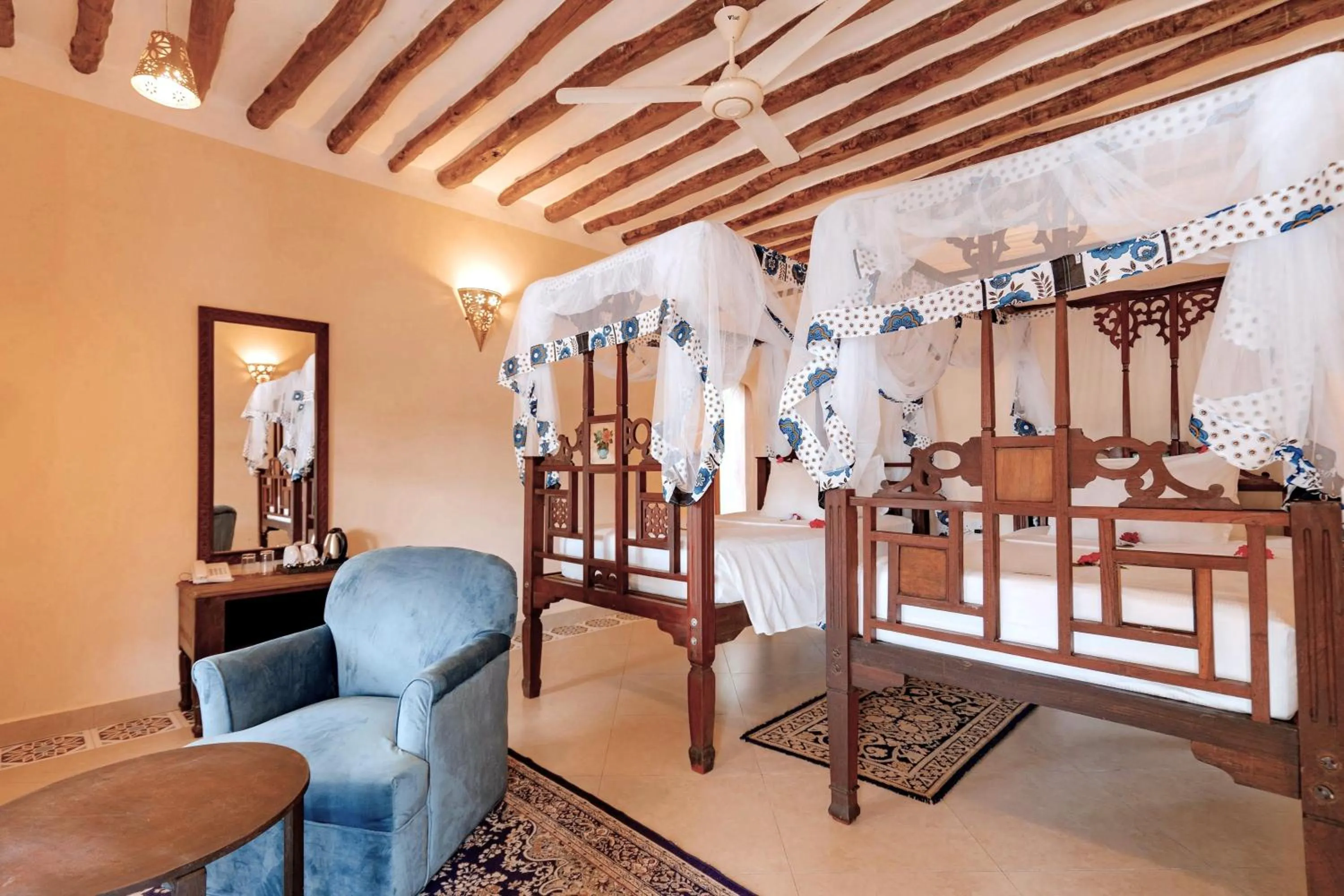 Photo of the whole room in Kendwa Rocks Hotel