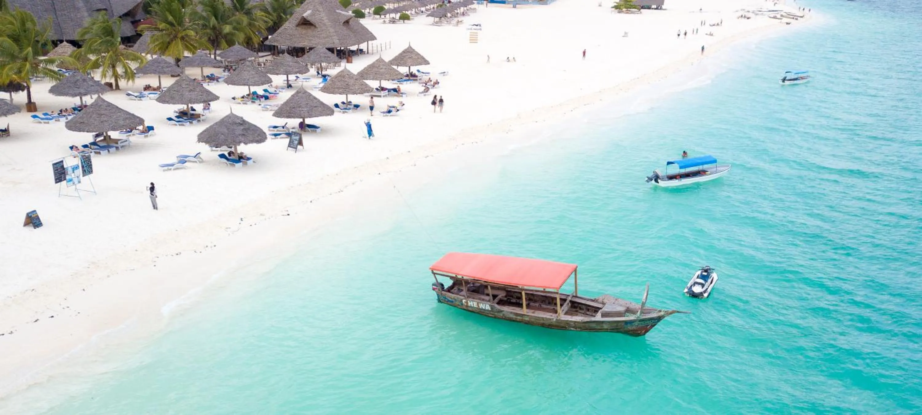 Beach in Kendwa Rocks Hotel