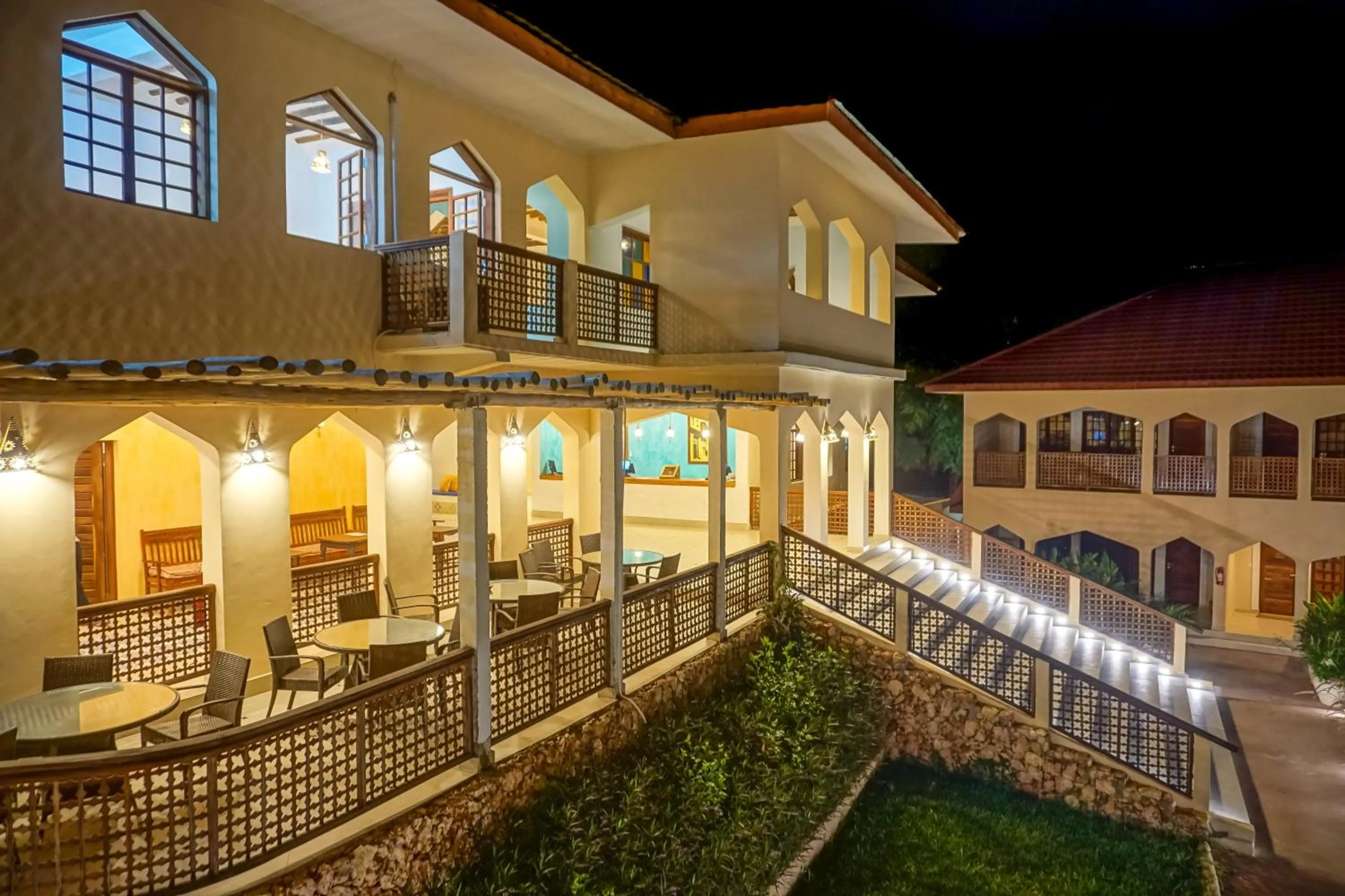 Property building in Kendwa Rocks Hotel