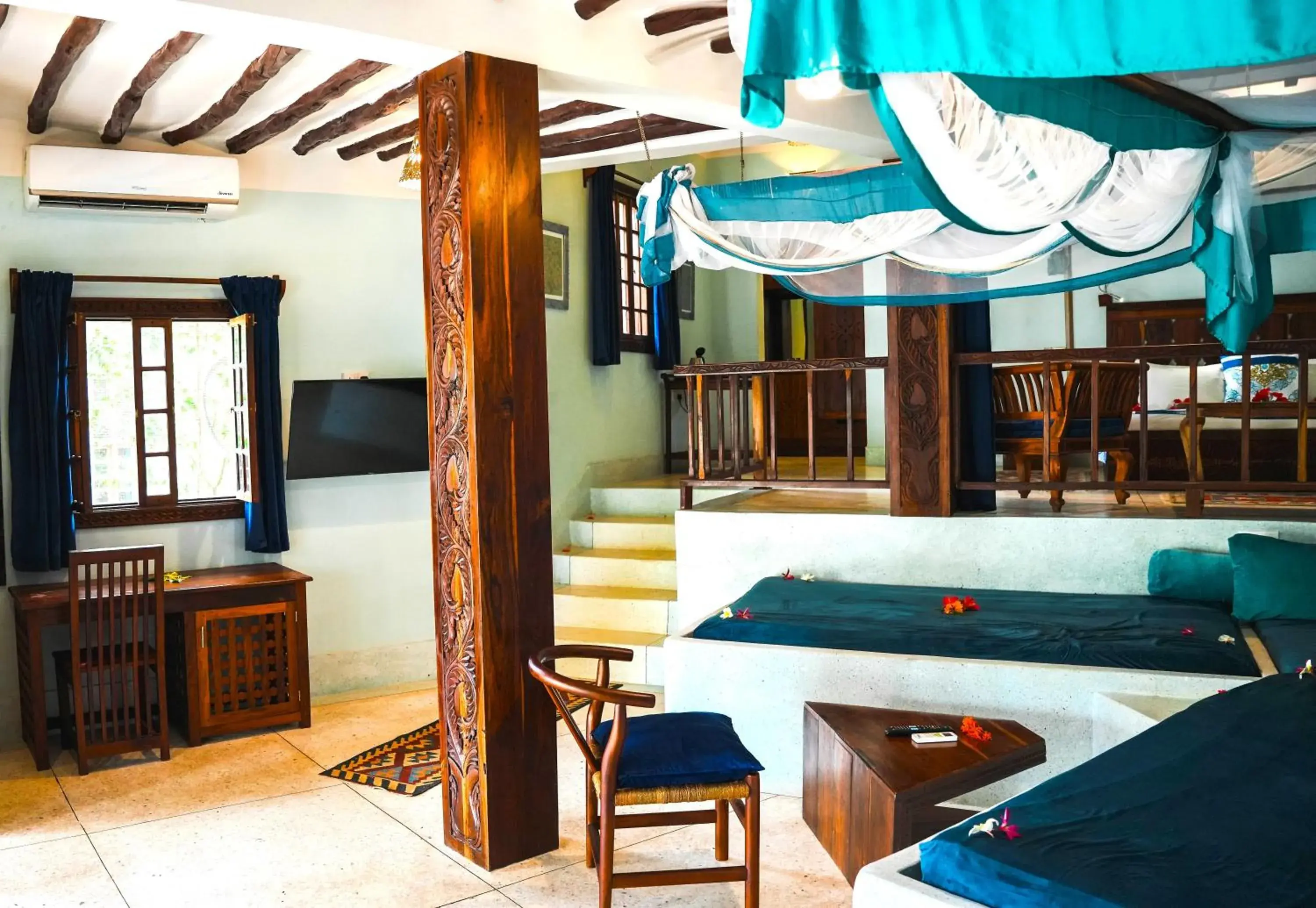 Living room in Kendwa Rocks Hotel Living room in Kendwa Rocks Hotel