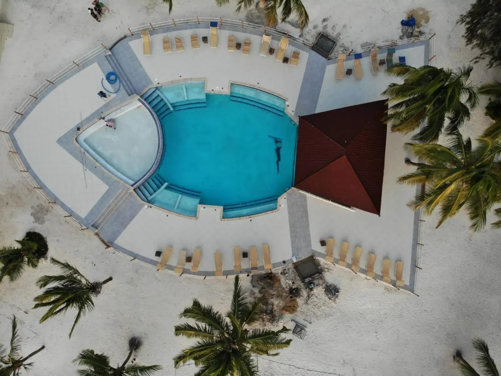 Swimming pool in Kendwa Rocks Hotel Swimming pool in Kendwa Rocks Hotel