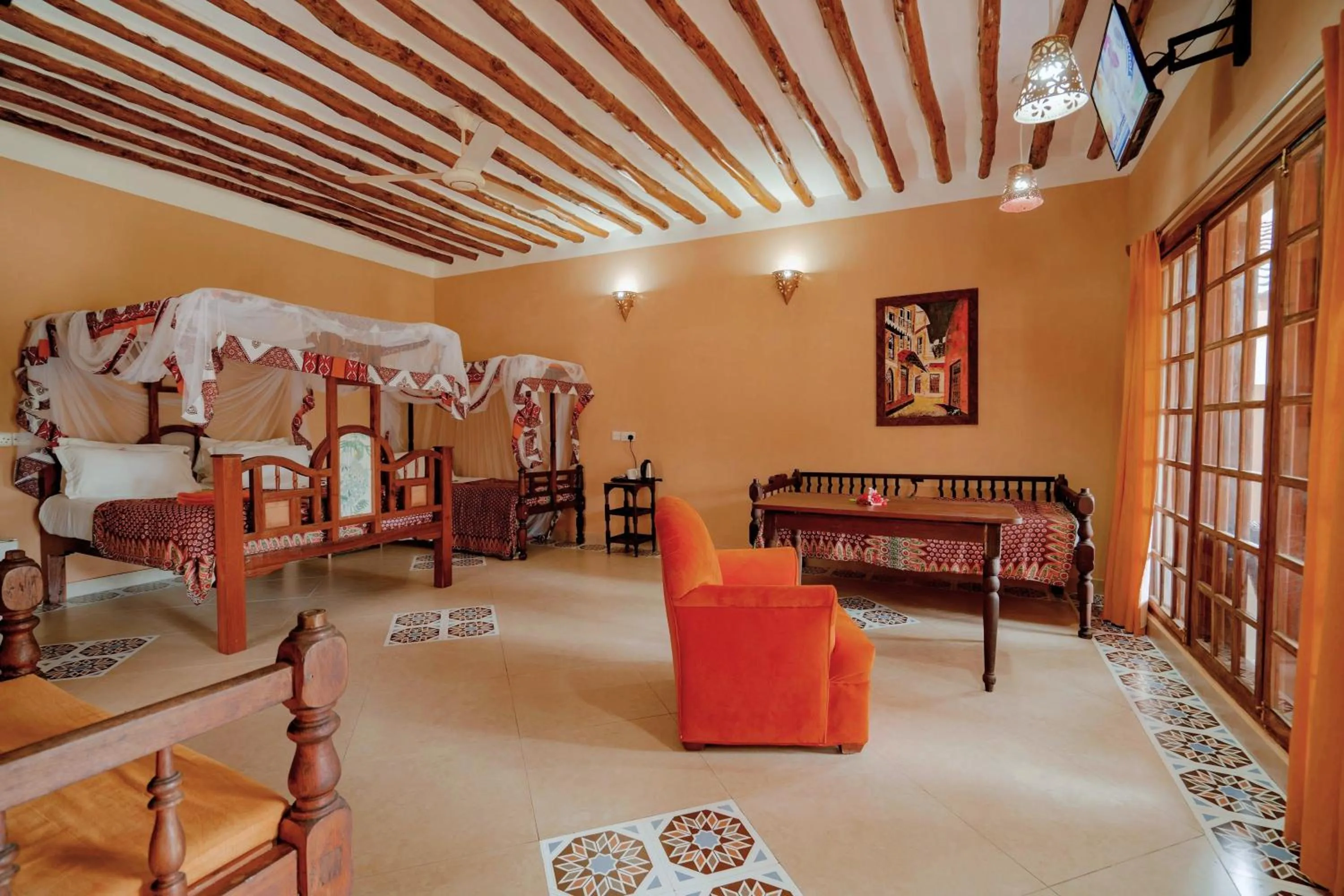 Photo of the whole room in Kendwa Rocks Hotel