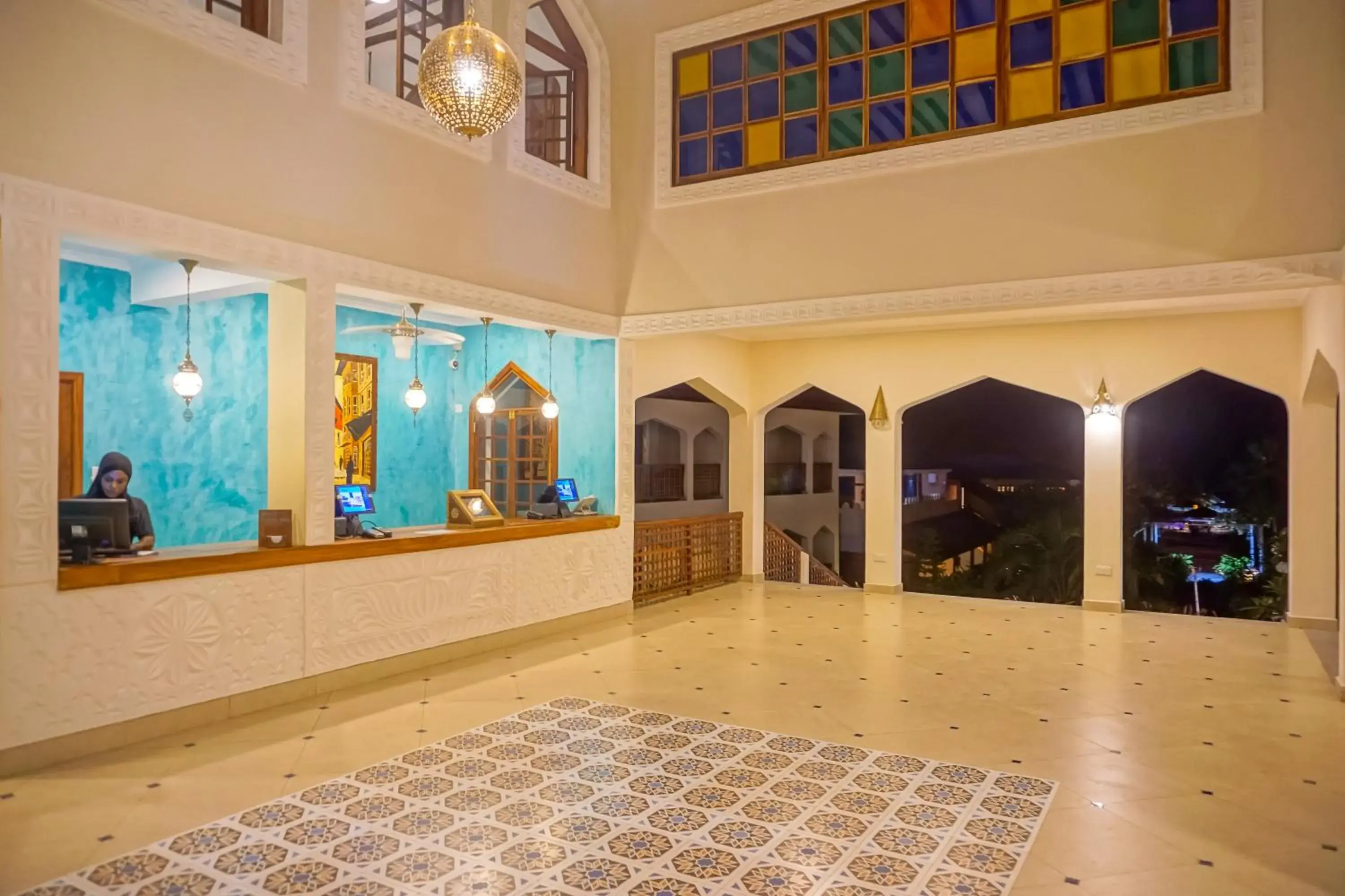 Lobby or reception in Kendwa Rocks Hotel Lobby or reception in Kendwa Rocks Hotel