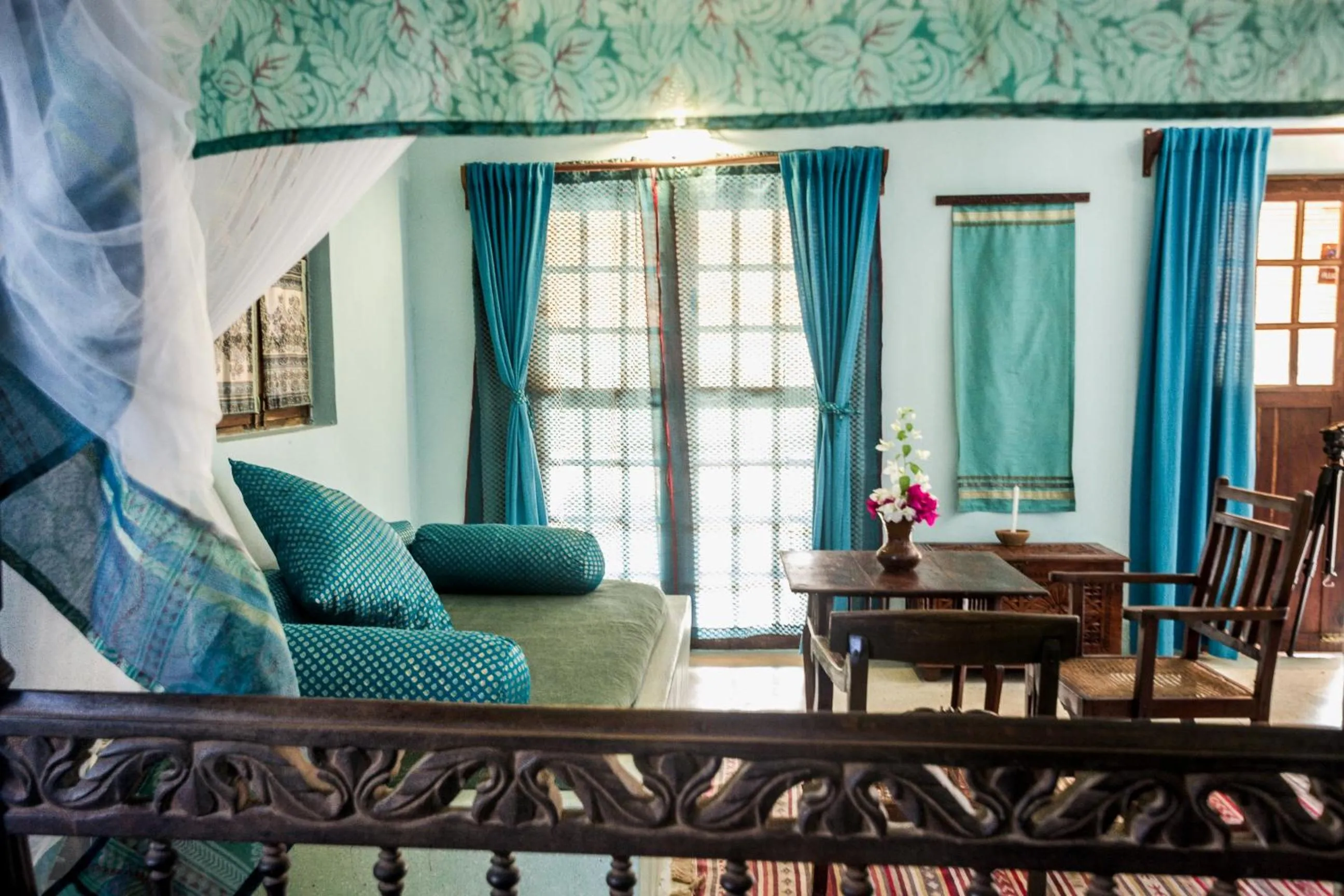 Seating area in Kendwa Rocks Hotel