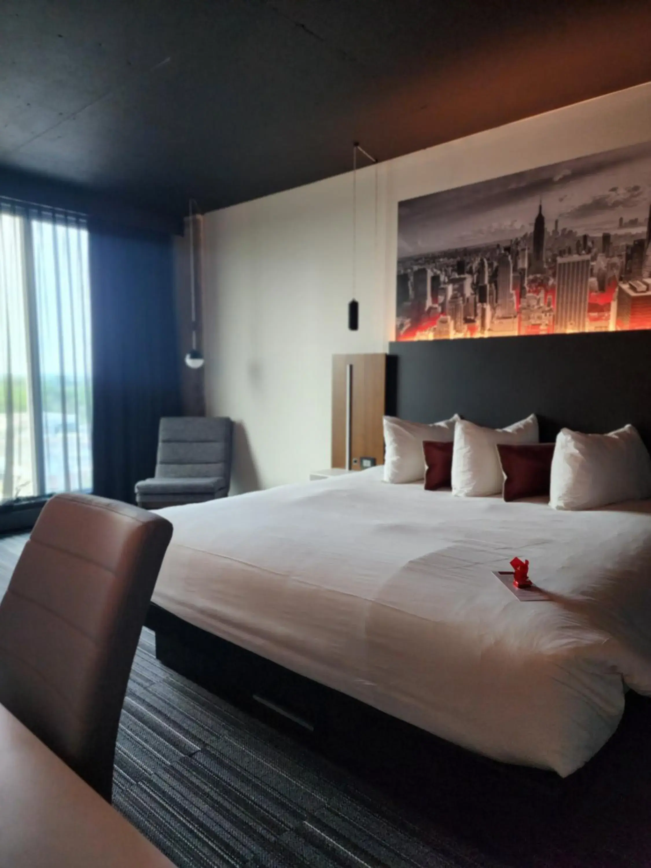 Bed in Grand Times Hotel Laval - Centropolis Bed in Grand Times Hotel Laval - Centropolis