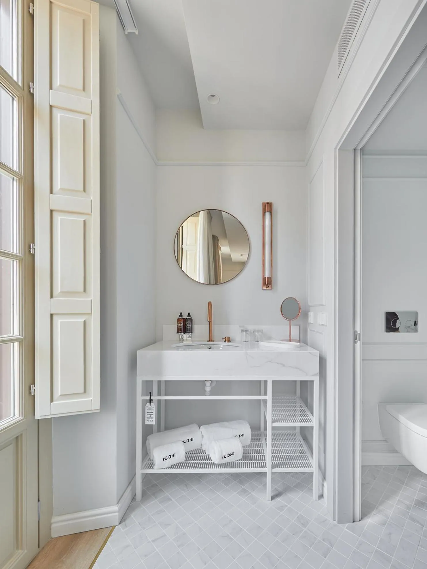 Bathroom in ICON Malabar