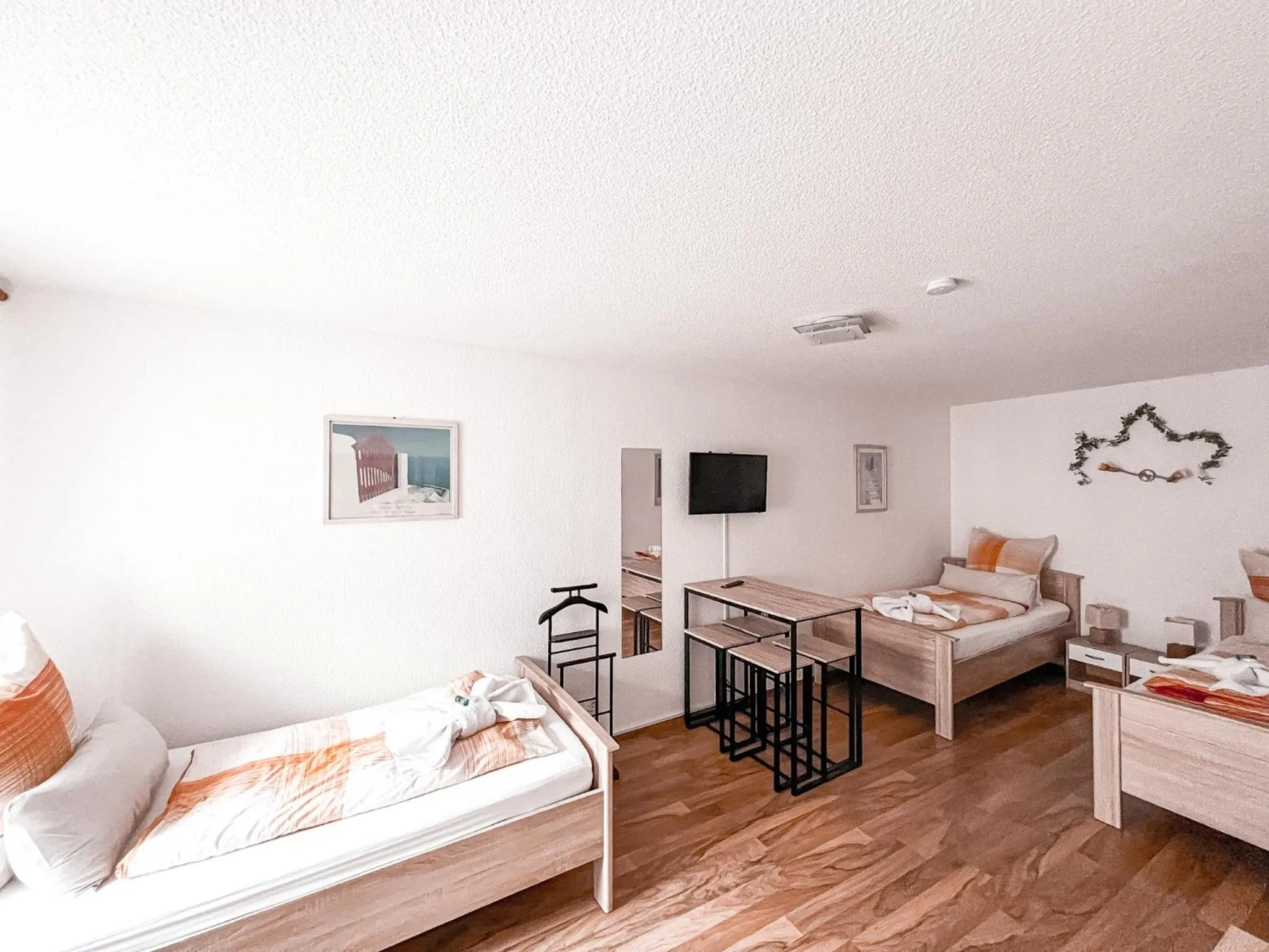 Photo of the whole room, Bed in Hotel Schwarzach am Main