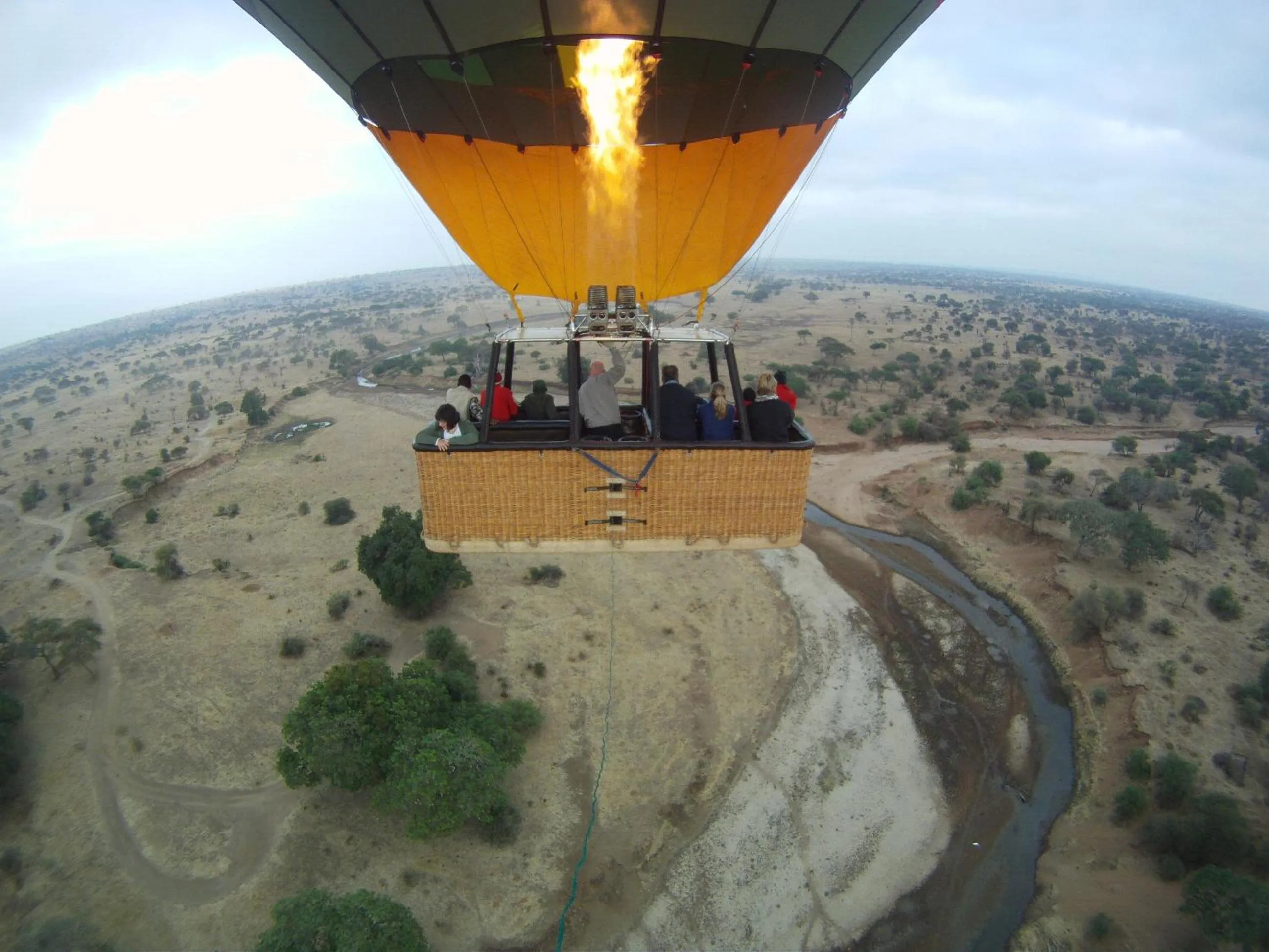 Bird's eye view in Elephant Rock Luxury Camp Tarangire